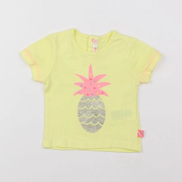 Billie Blush - tee-shirt jaune - 3 mois