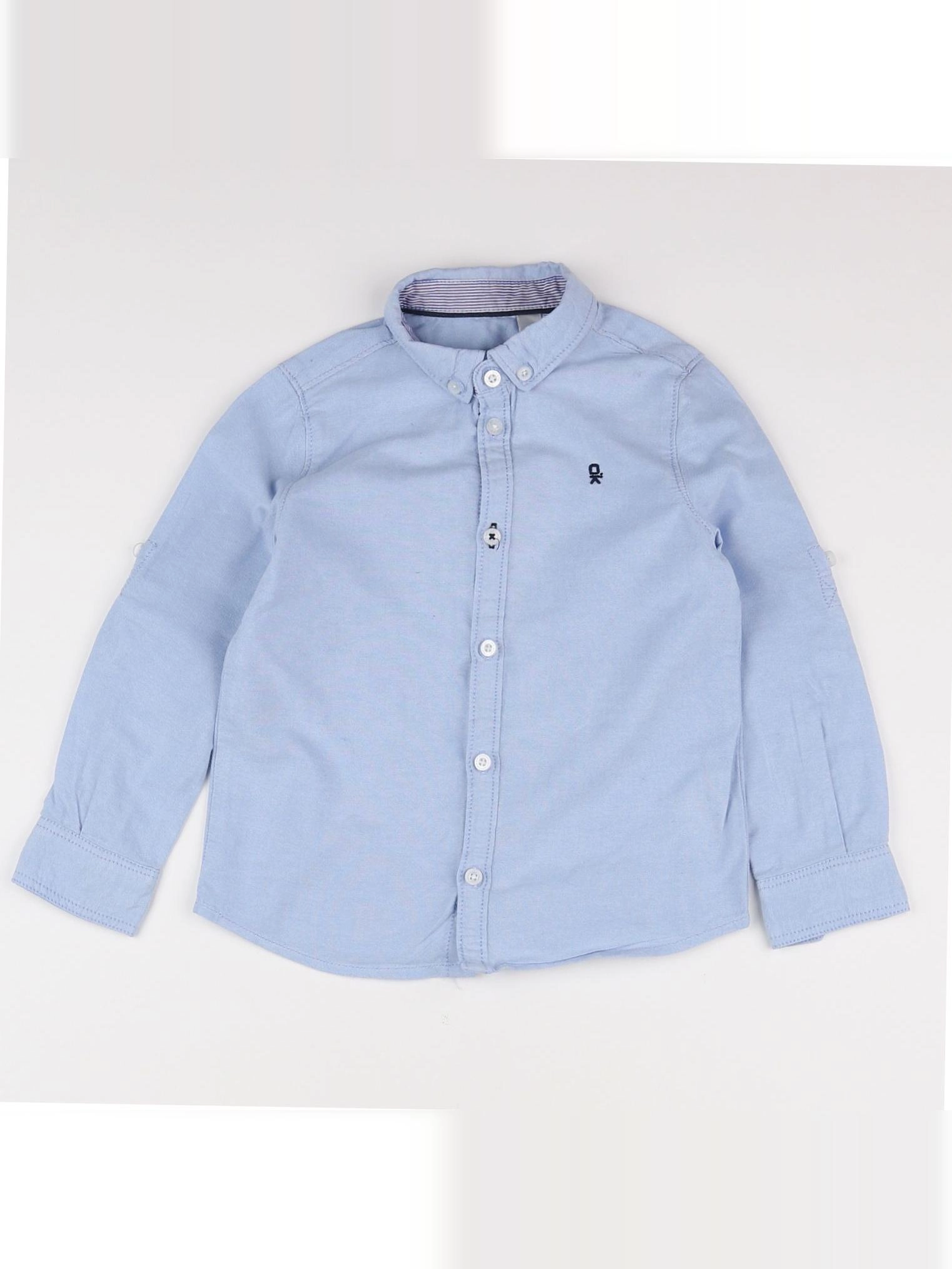 Okaidi - chemise bleu - 4 ans