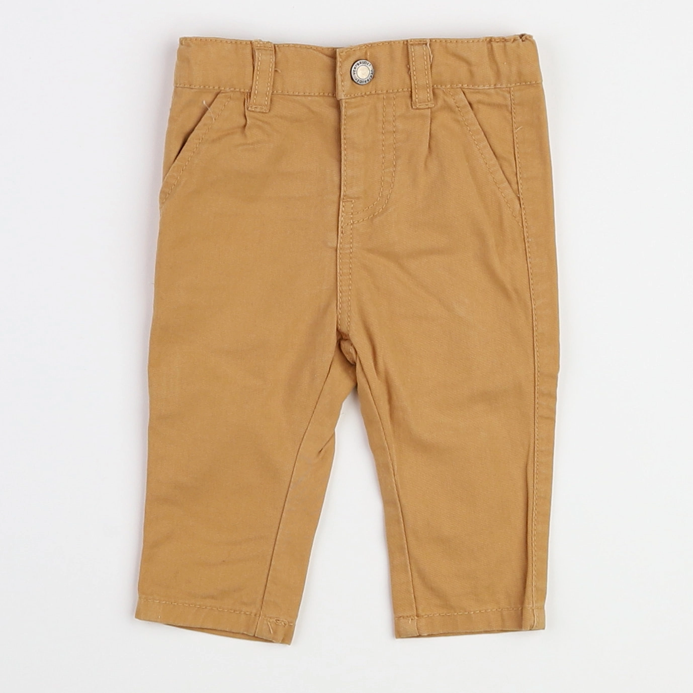Vertbaudet - pantalon marron - 3 mois