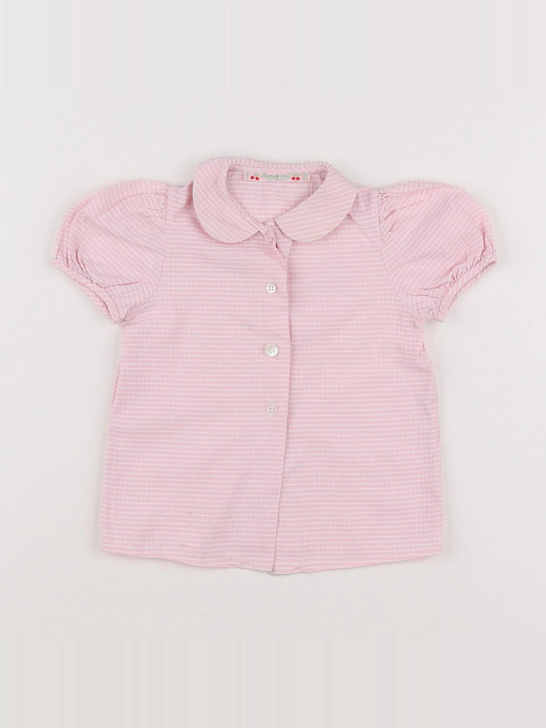 Bonpoint - blouse Rose - 12 mois