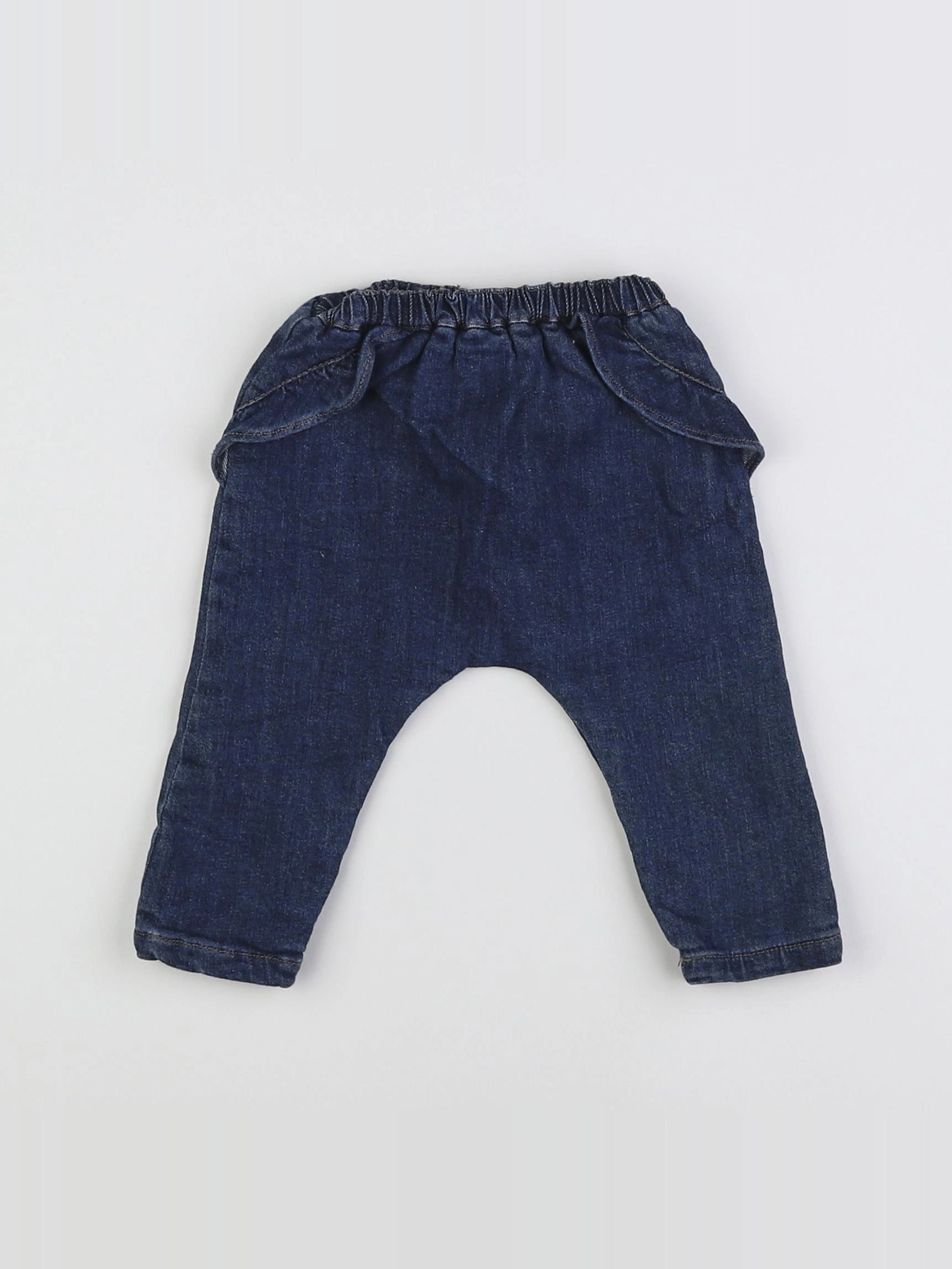 Boutchou - sarouel bleu - 6 mois