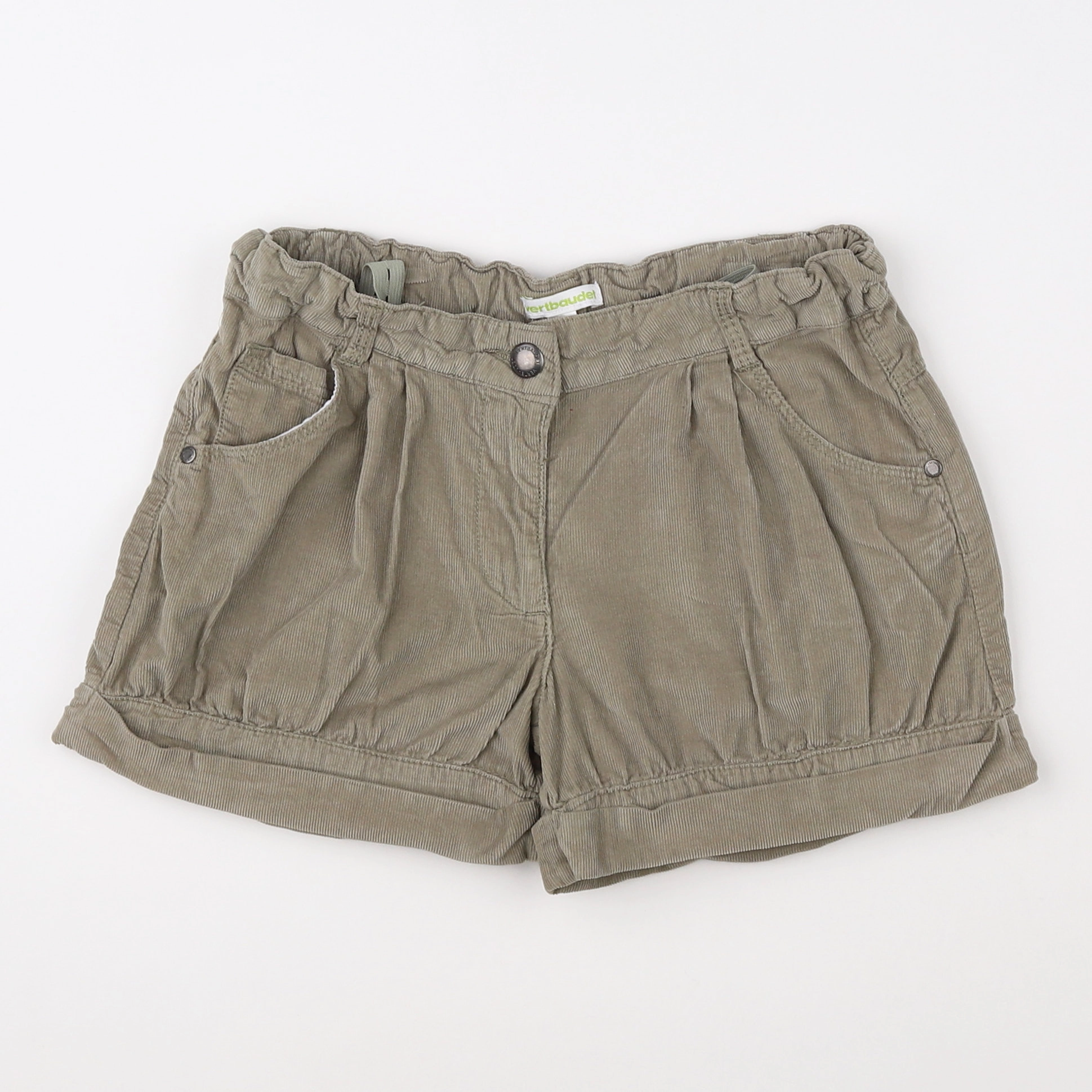 Vertbaudet - short marron - 10 ans