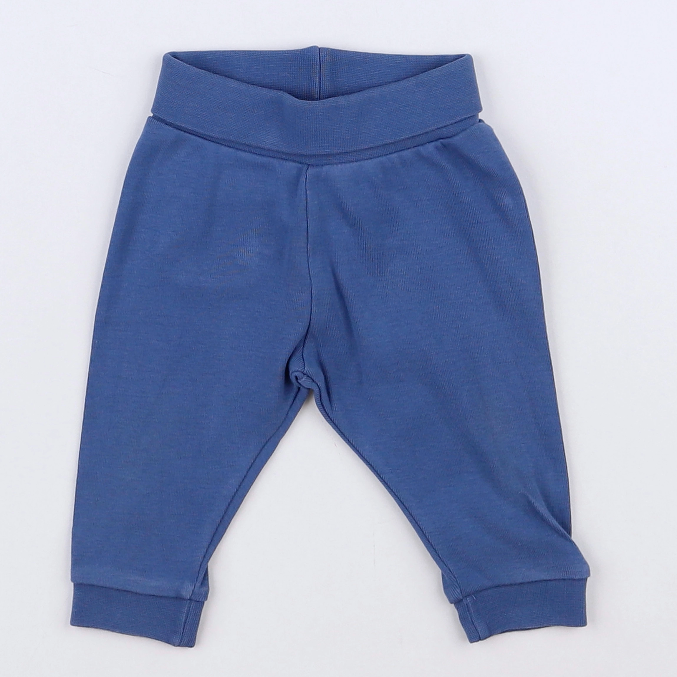 H&M - legging bleu - 3 mois
