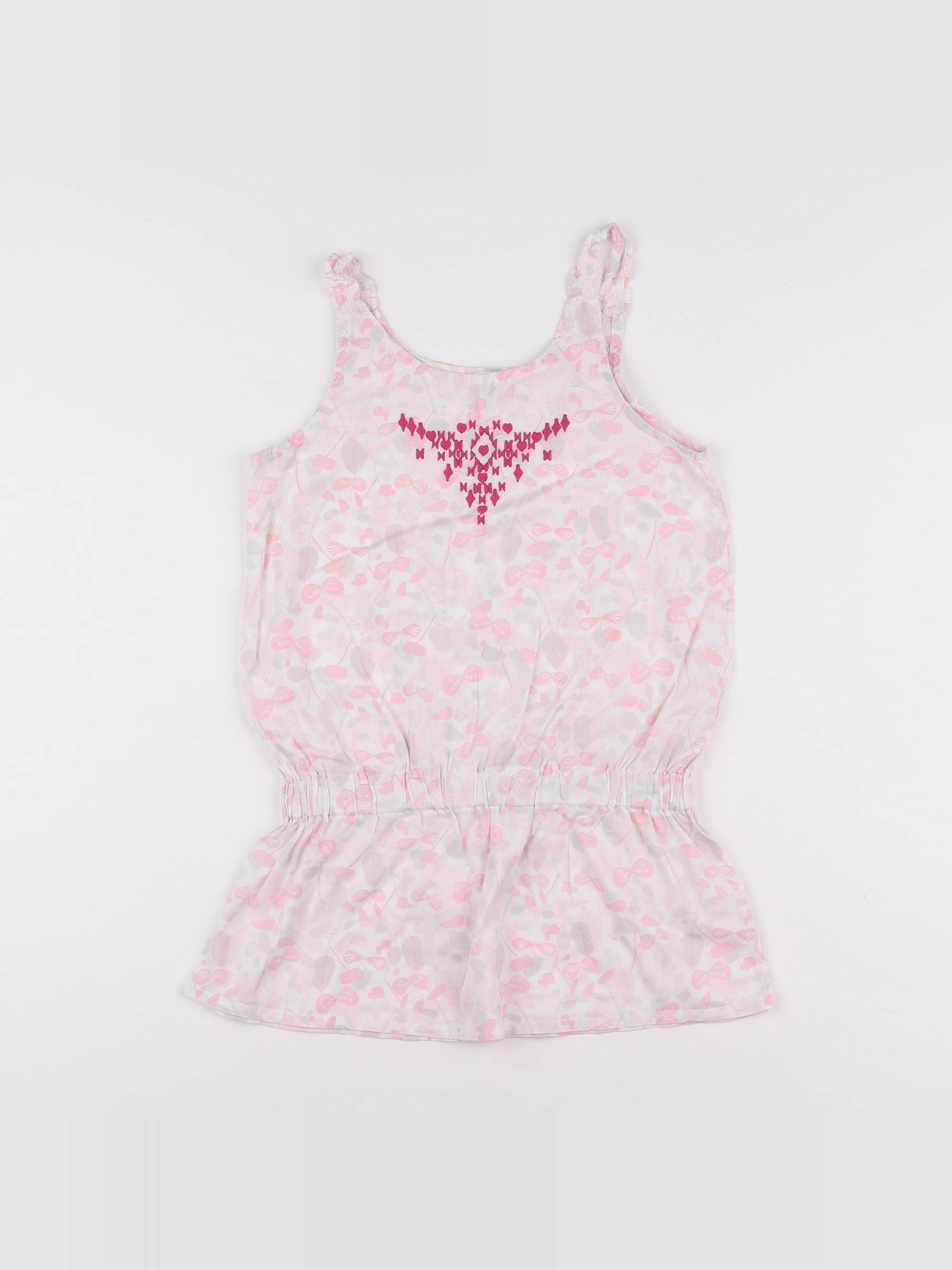 Vertbaudet - robe blanc - 6 ans