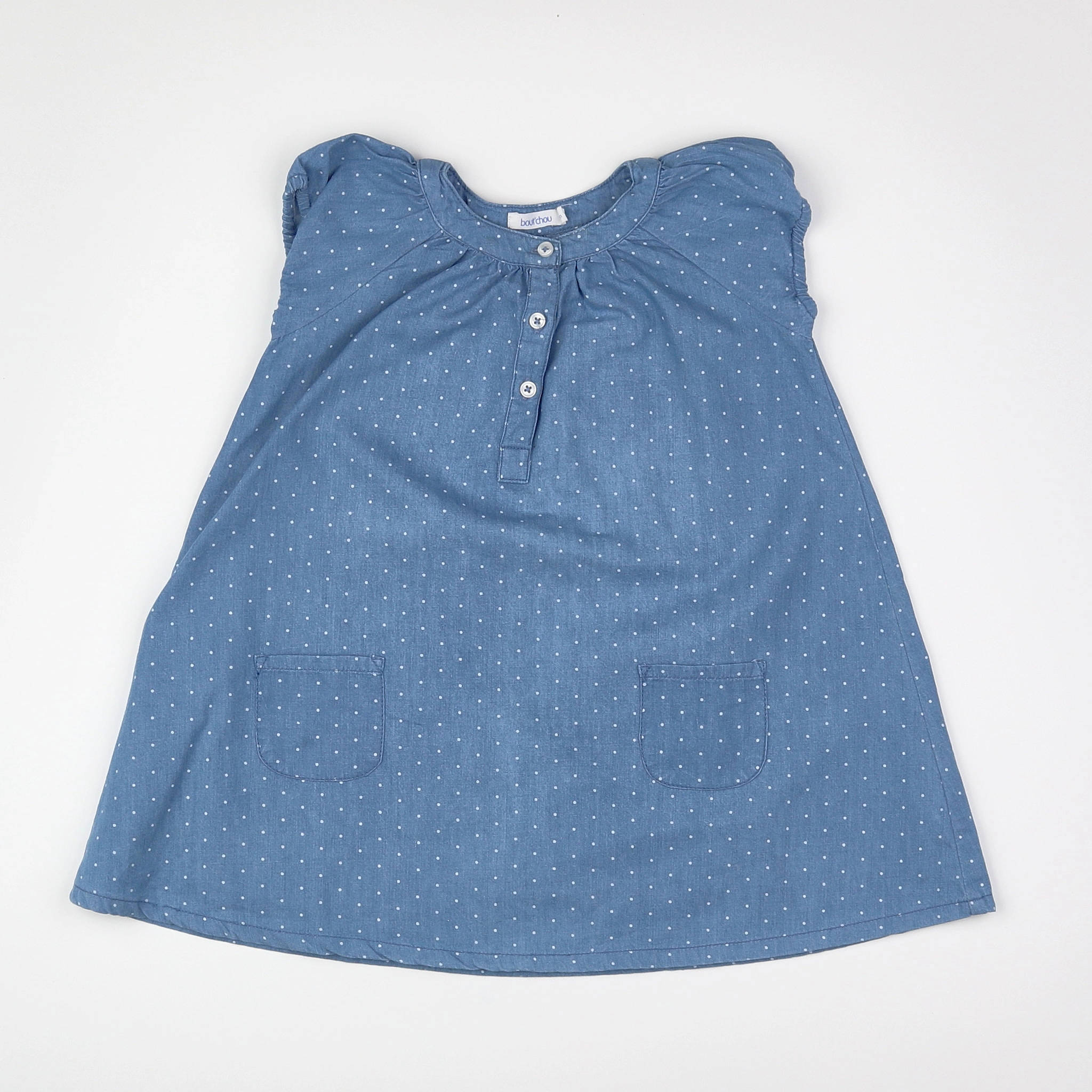 Boutchou - robe bleu - 18 mois