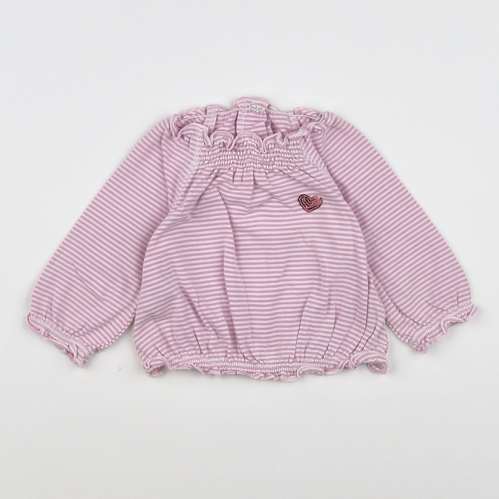 Tape à l'oeil - tee-shirt rose - 3 mois