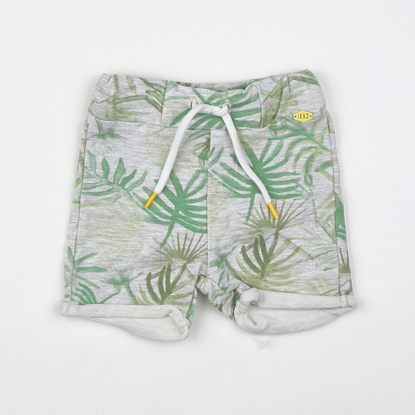 IKKS - short gris, vert - 12 mois