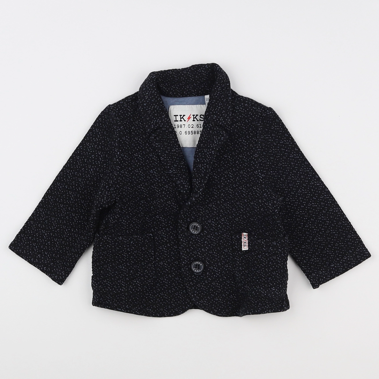 IKKS - veste noir - 6 mois