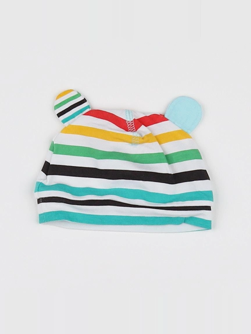 H&M - bonnet multicolore - 1 mois