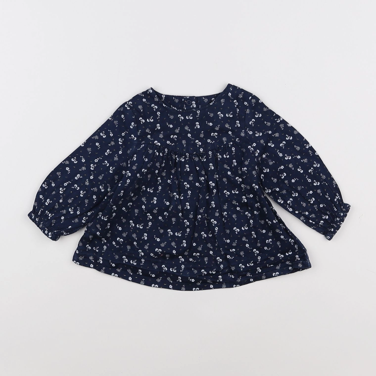Tape à l'oeil - blouse bleu - 6 mois