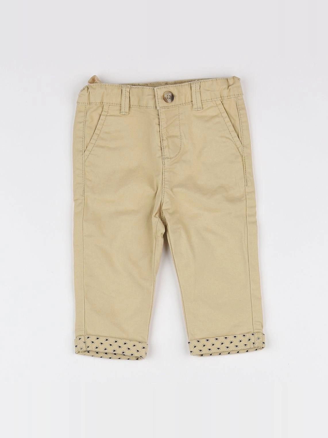 Tape à l'oeil - pantalon beige - 6 mois