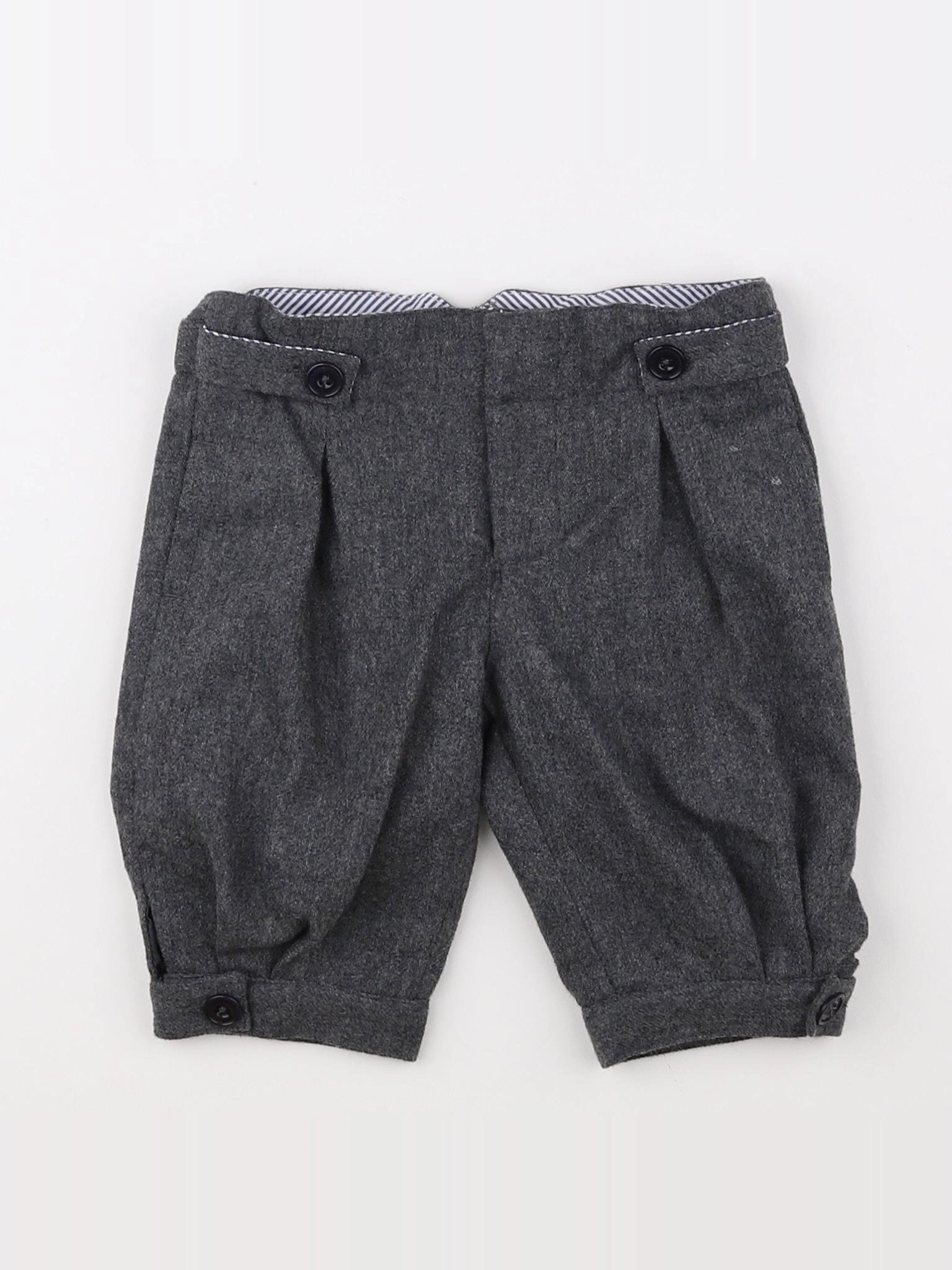 Jacadi - pantalon gris - 12 mois