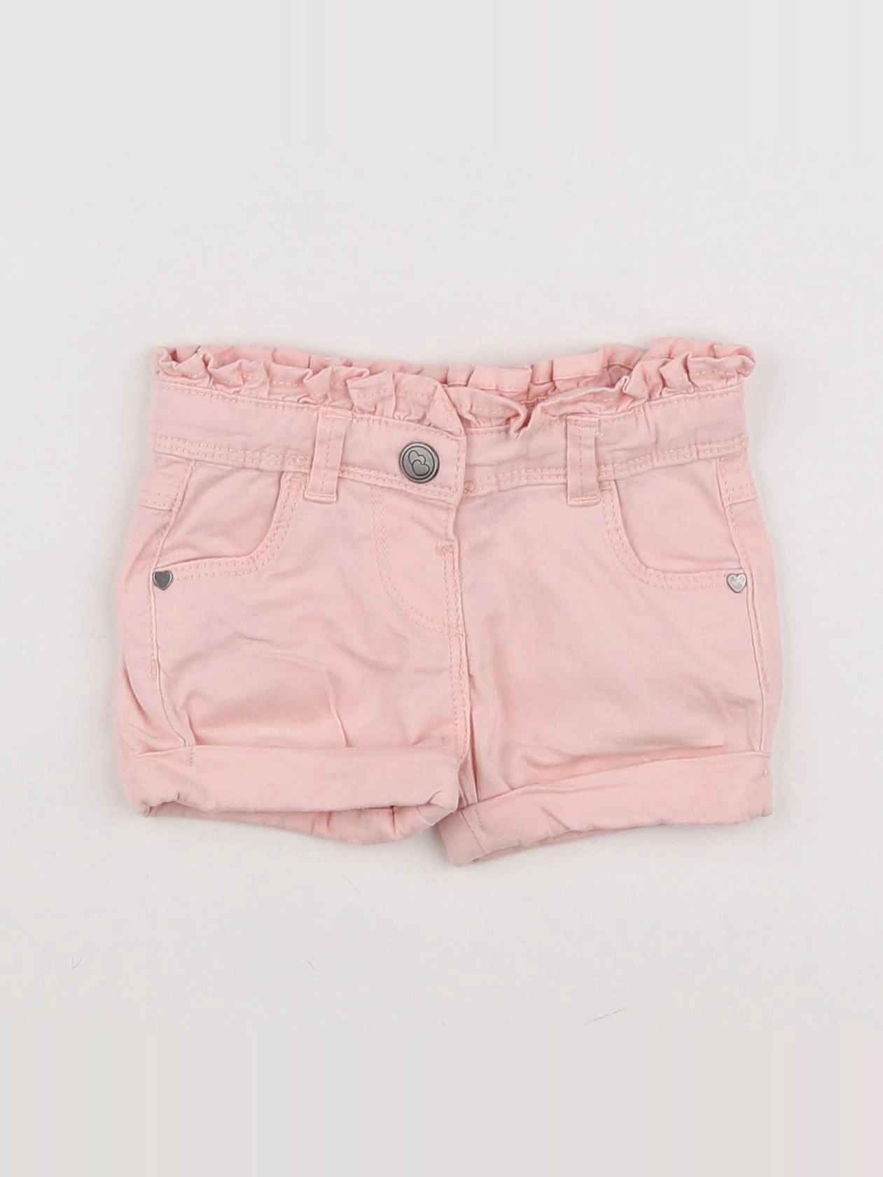 Tape à l'oeil - short rose - 6 mois