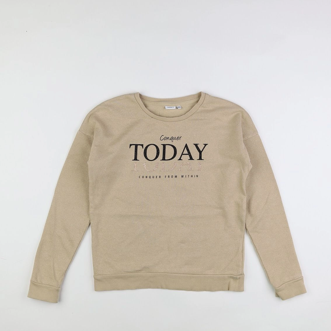 Name it - sweat beige - 13/14 ans