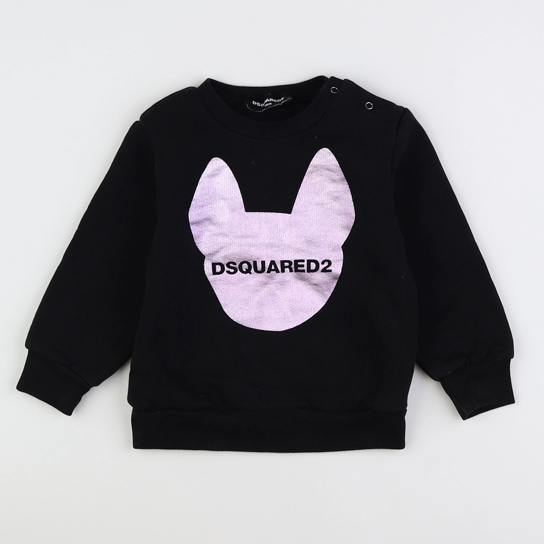 Dsquared2 - sweat noir - 18 mois