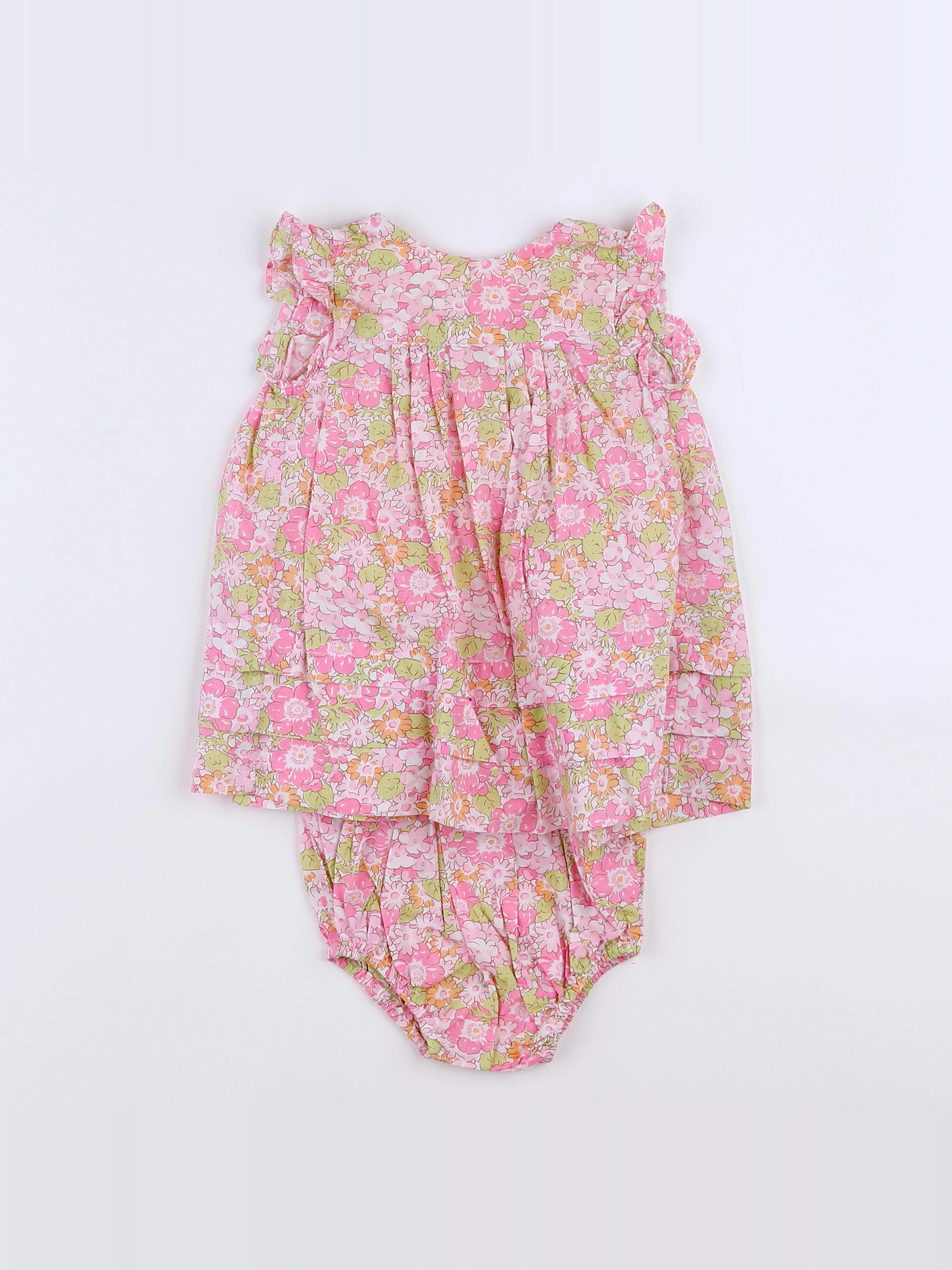 Jacadi - robe liberty - 3 mois