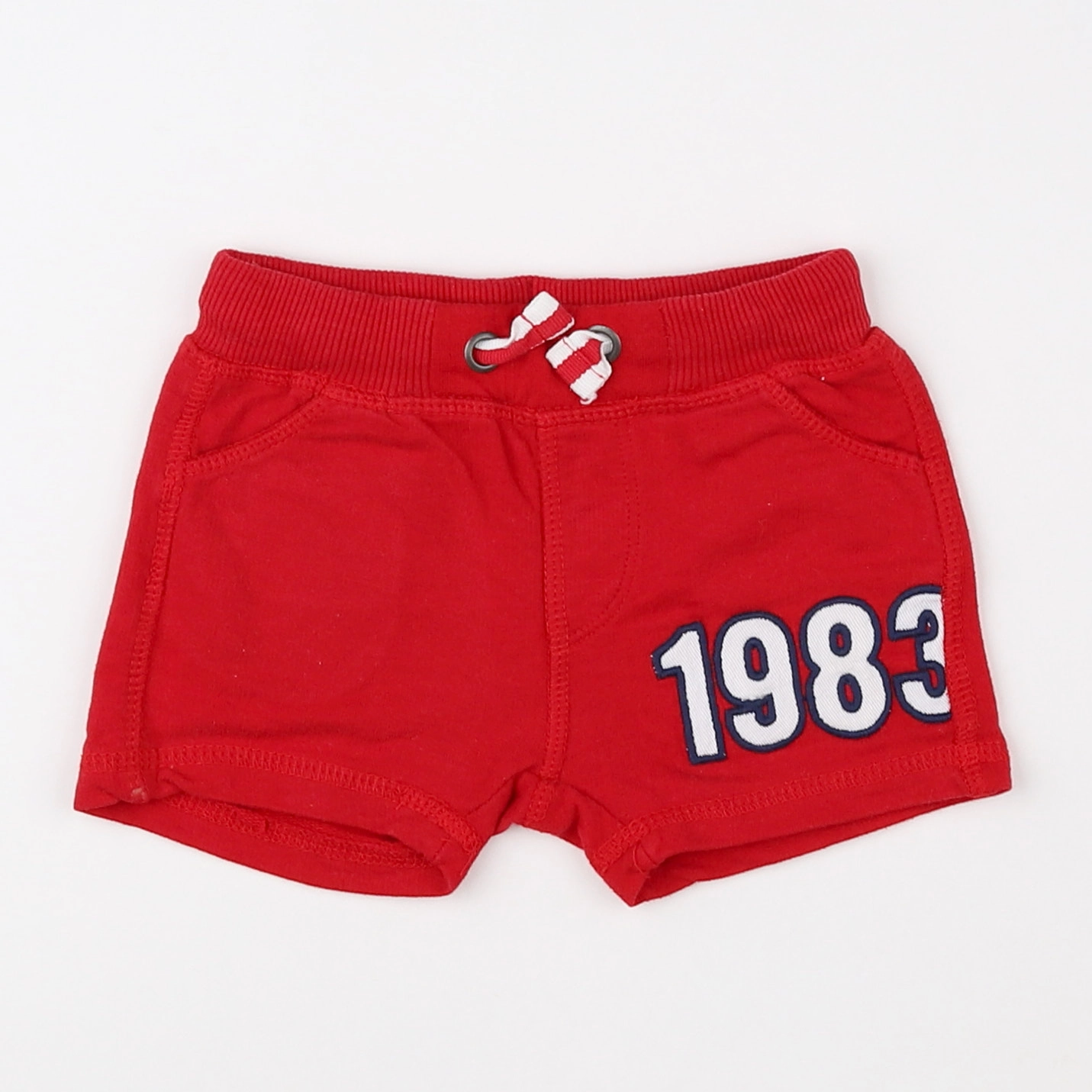 Tape à l'oeil - short rouge - 9 mois