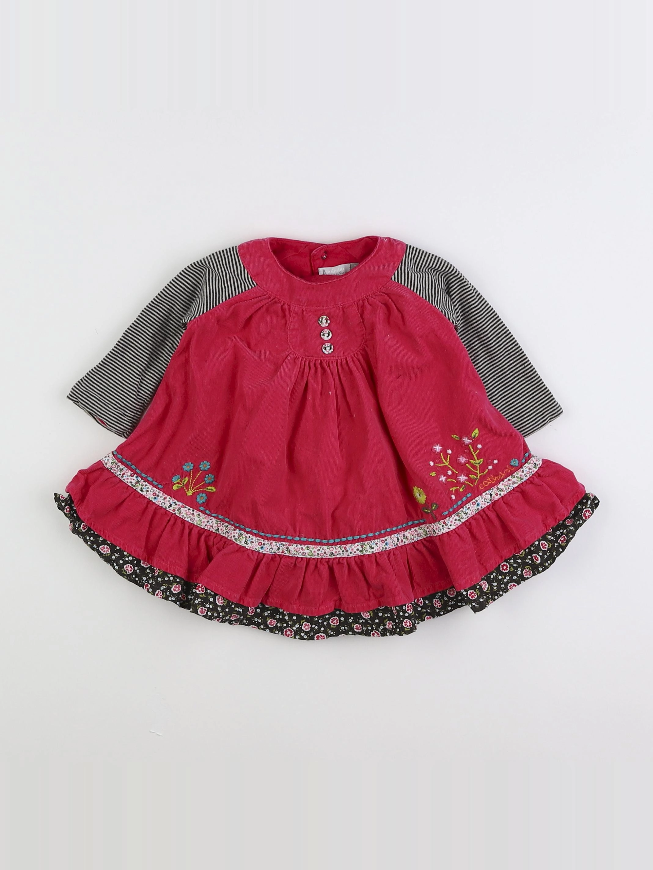 Catimini - robe rose - 3 mois