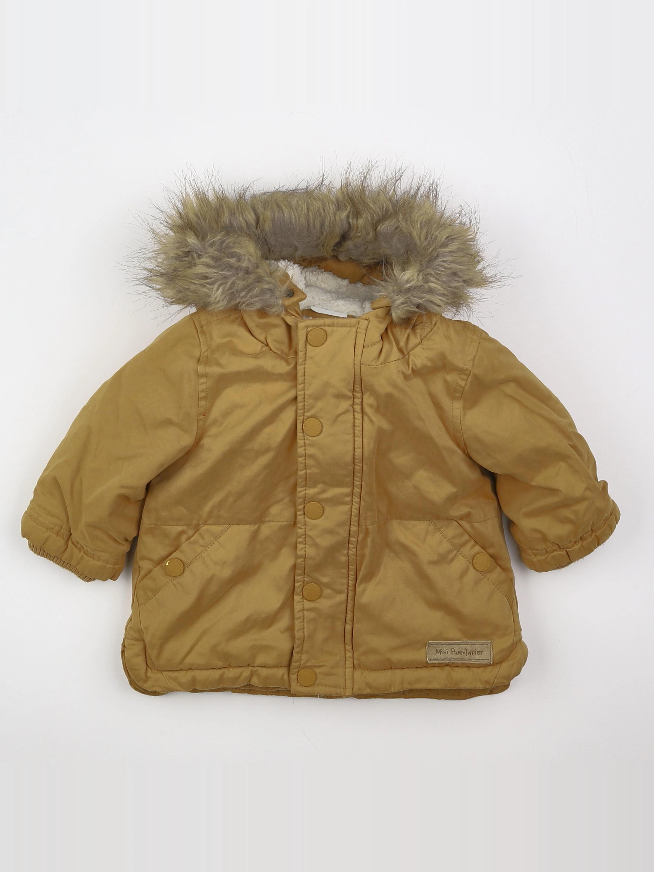 Tape à l'oeil - manteau marron - 9 mois