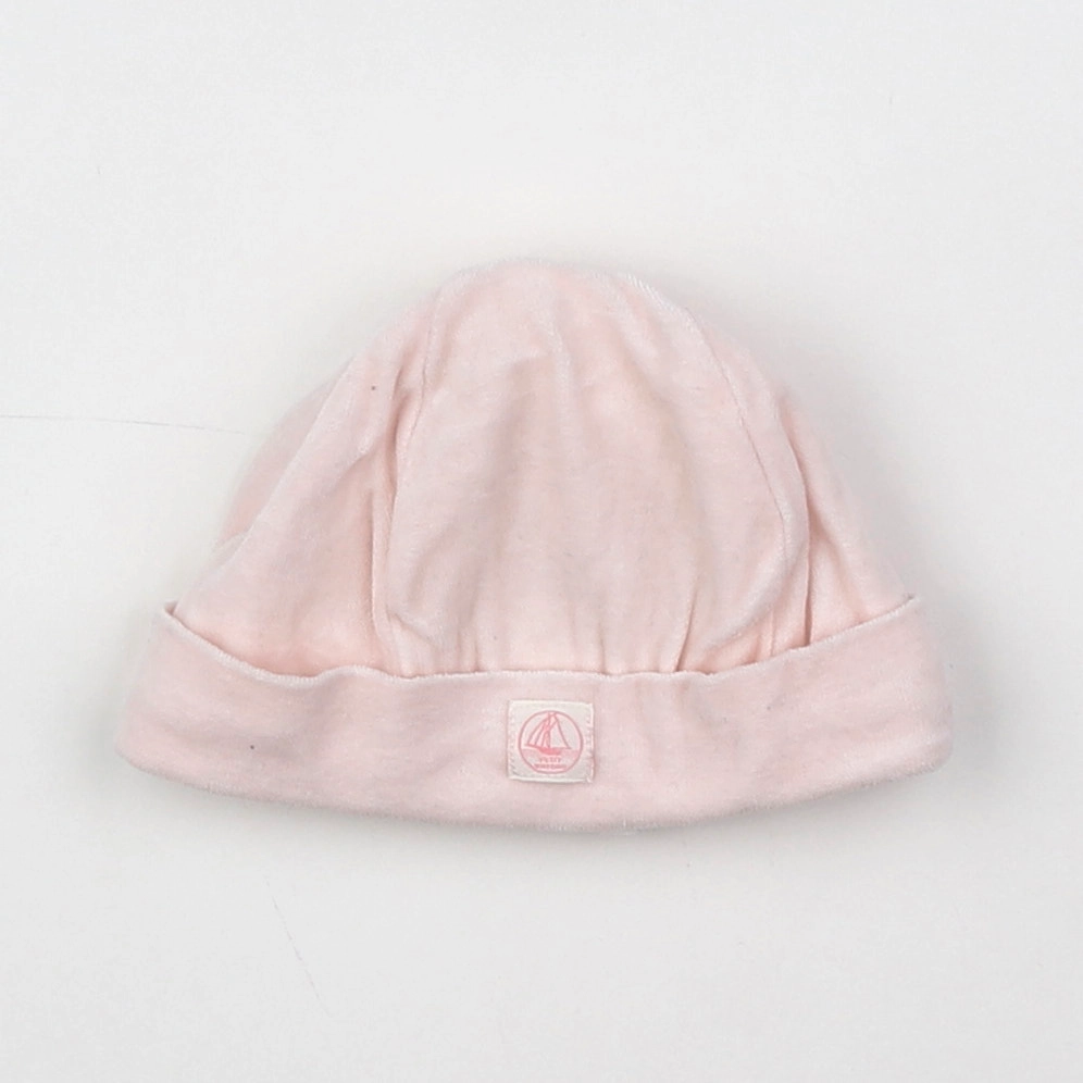 Petit Bateau - bonnet rose - 3 mois