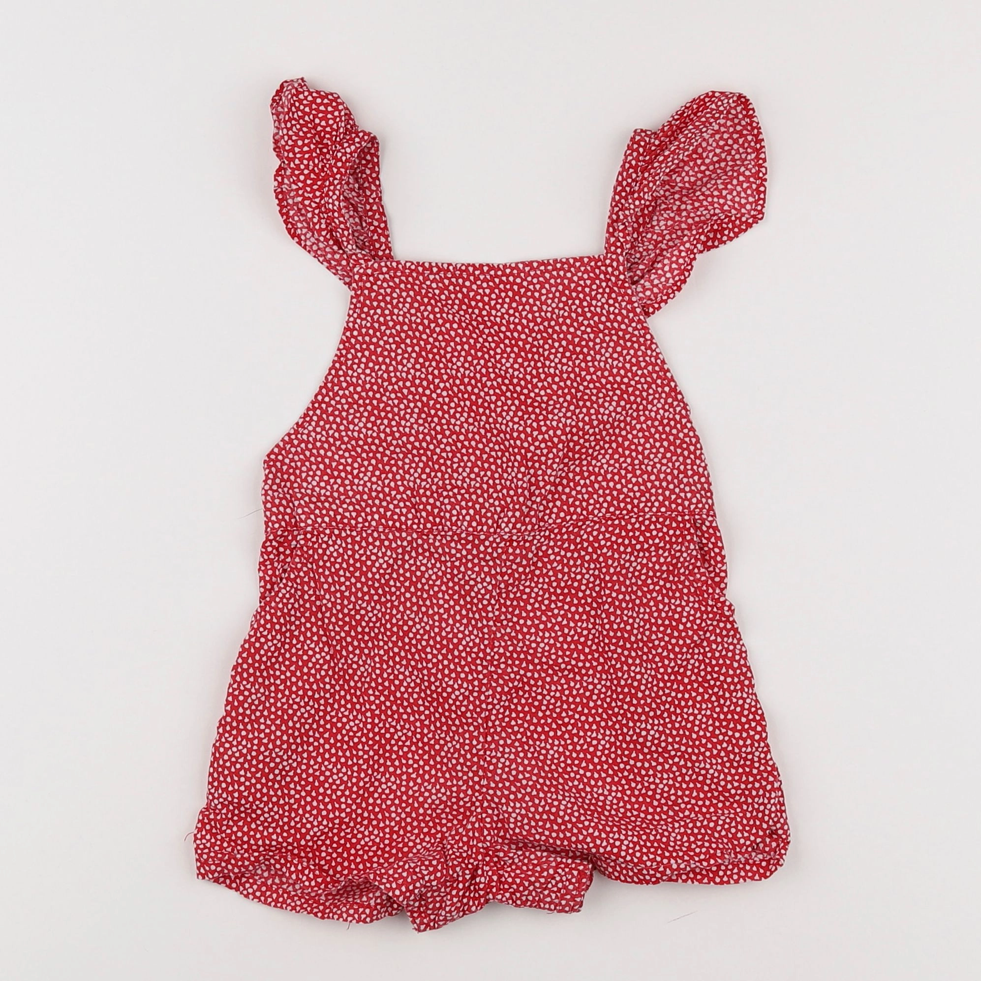 Boutchou - salopette rouge - 12 mois