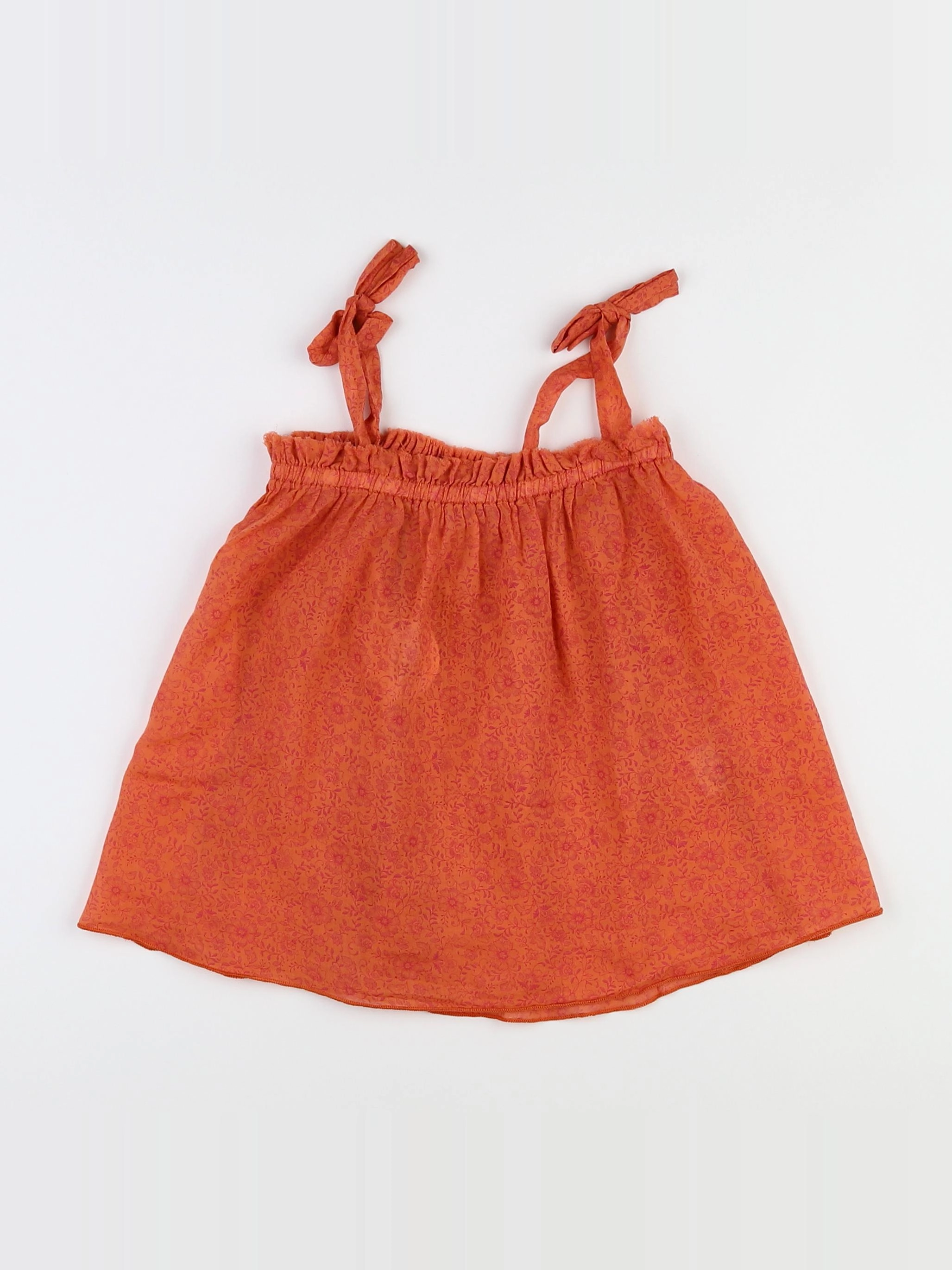 Longlivethequeen  - blouse orange (neuf) - 8 ans