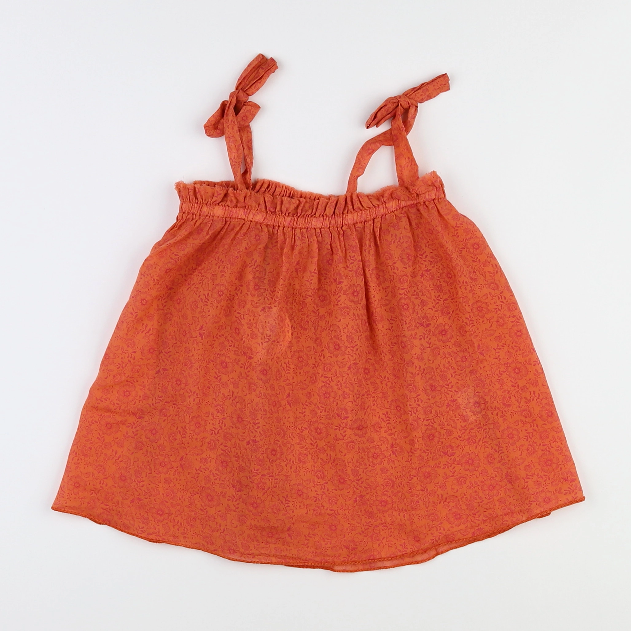 Longlivethequeen  - blouse orange (neuf) - 8 ans