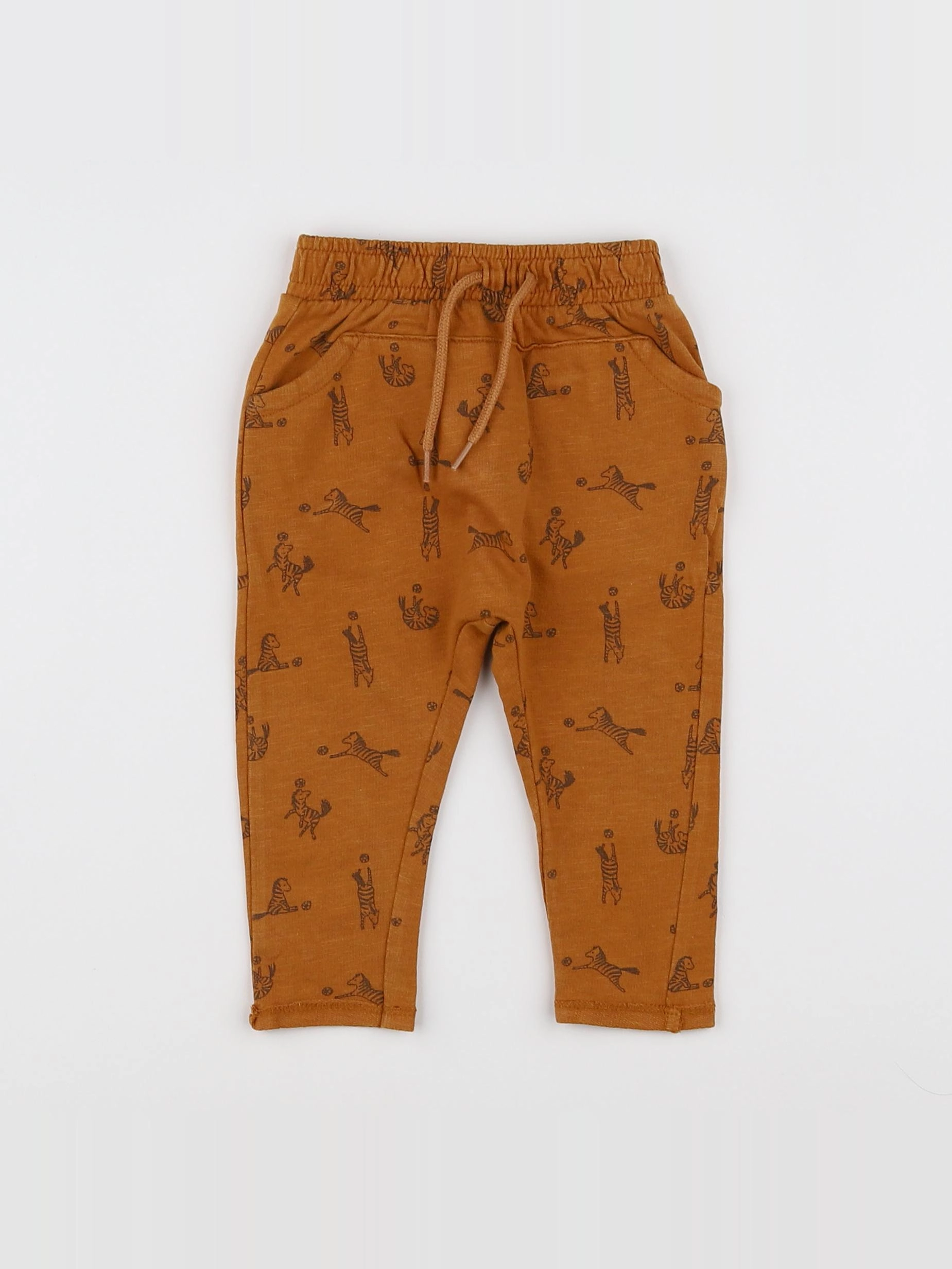 Vertbaudet - jogging marron - 6 mois