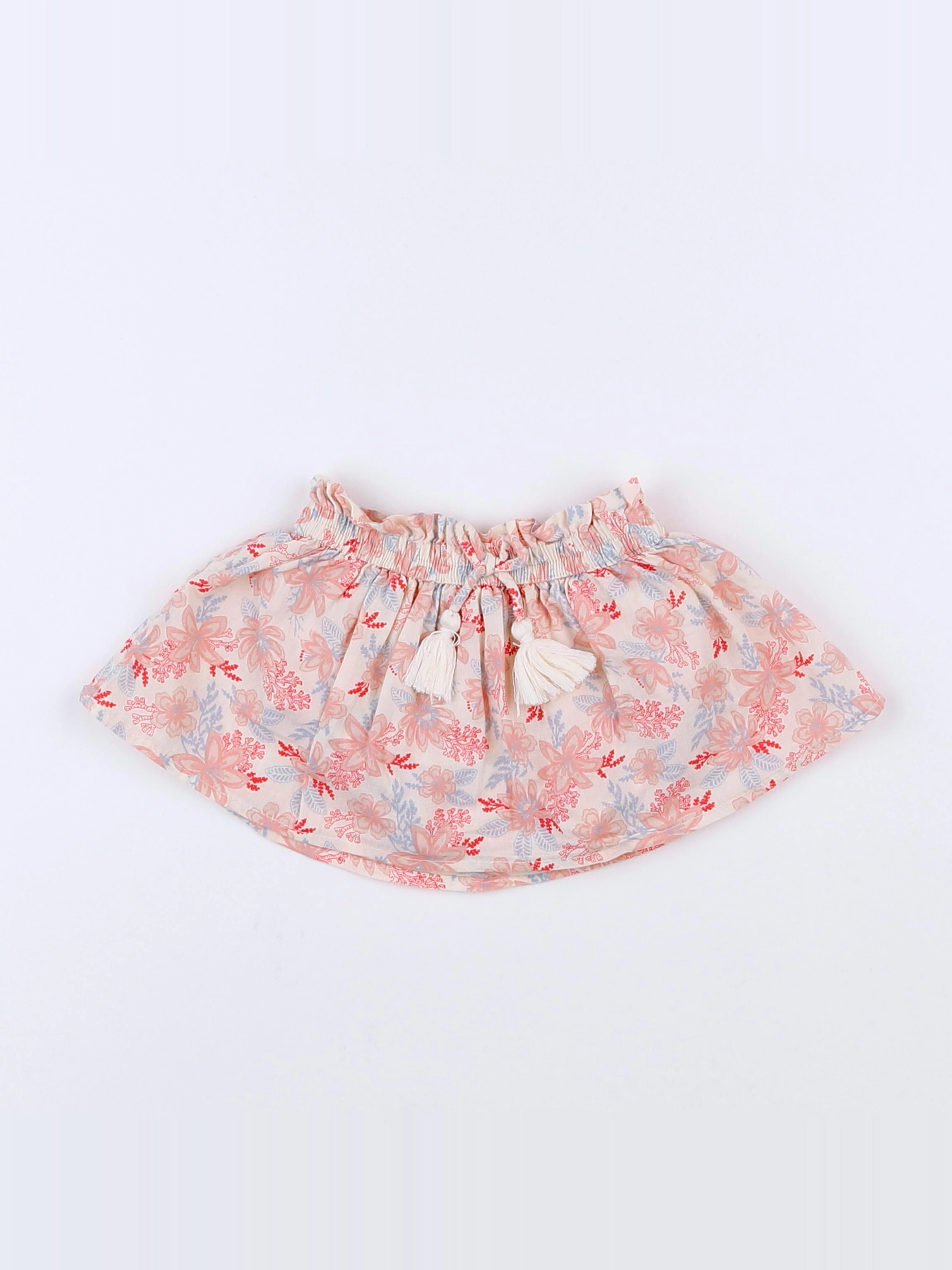 Vertbaudet - jupe short multicolore - 3 mois