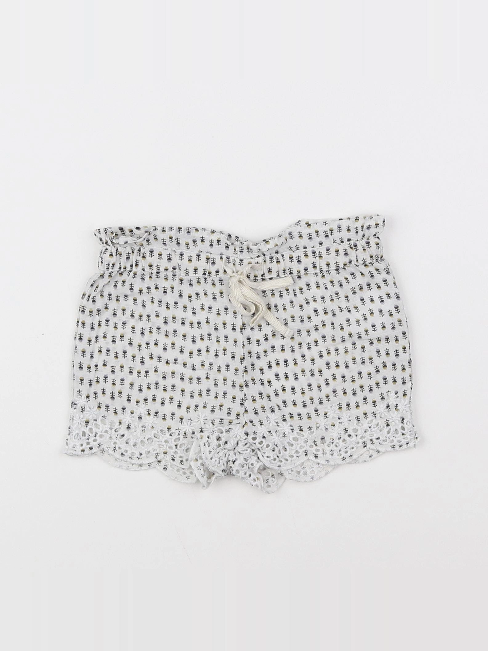 Boutchou - short blanc - 12 mois