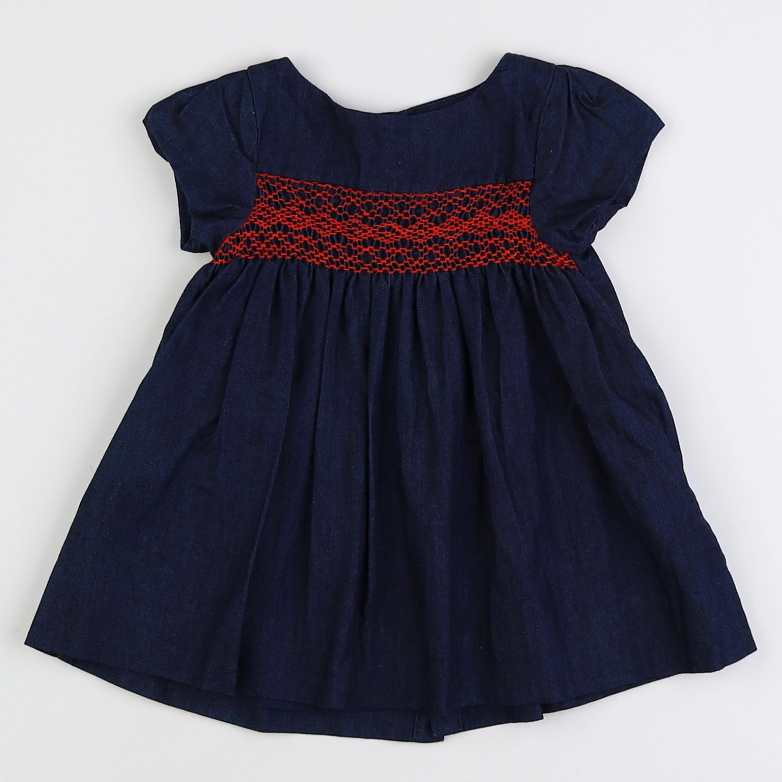 Jacadi - robe bleu - 6 mois