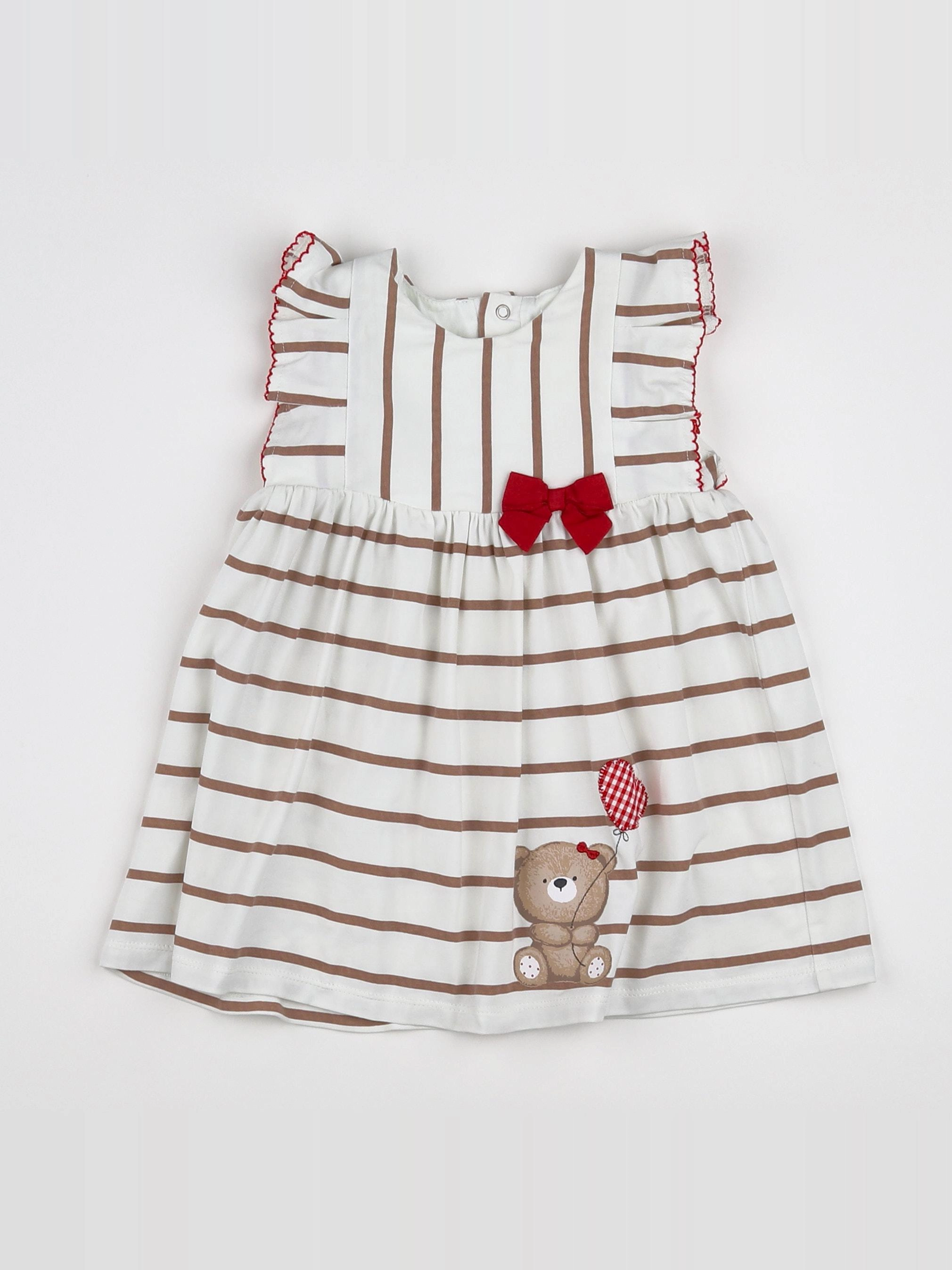 Mayoral - robe multicolore - 12 mois