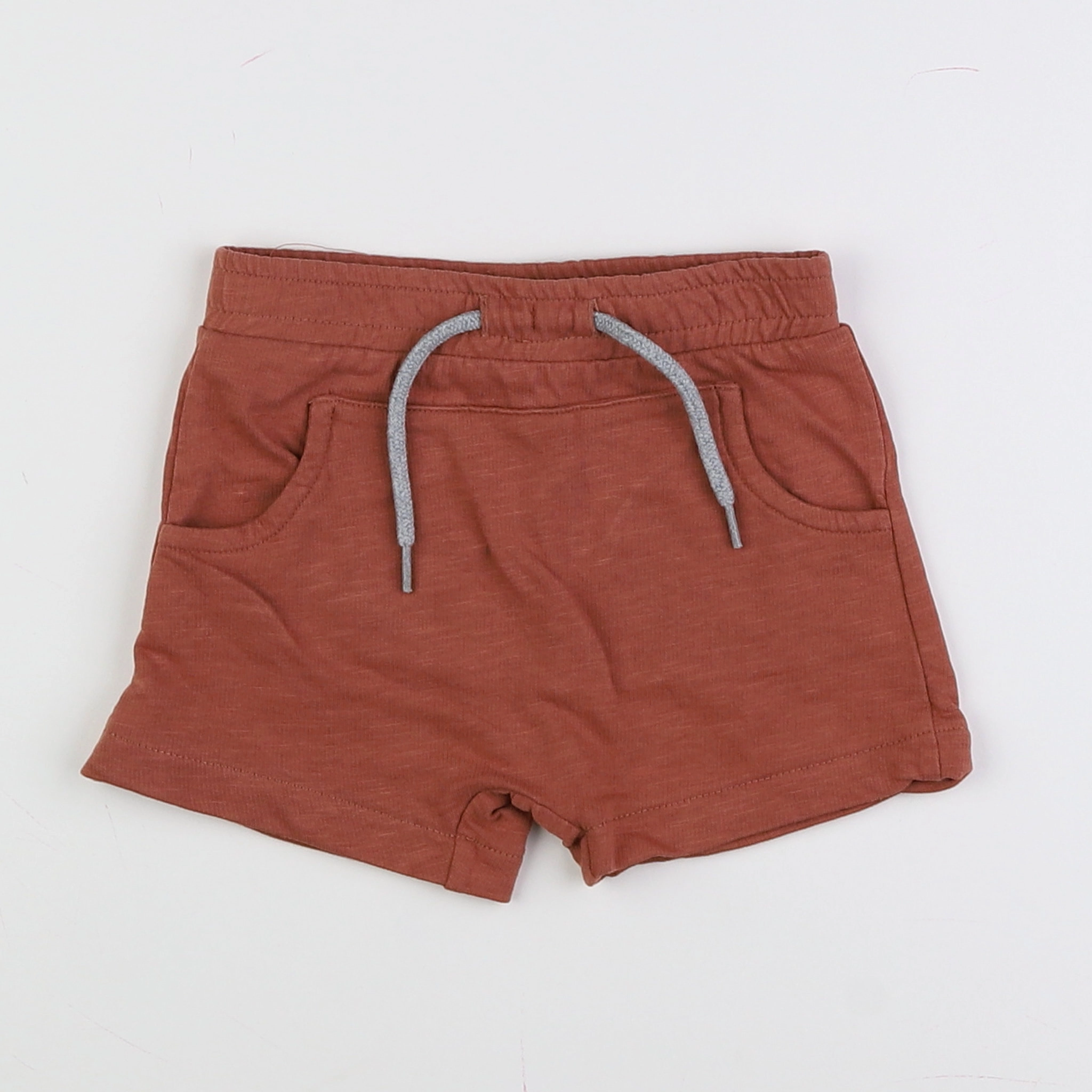 Vertbaudet - short marron - 12 mois