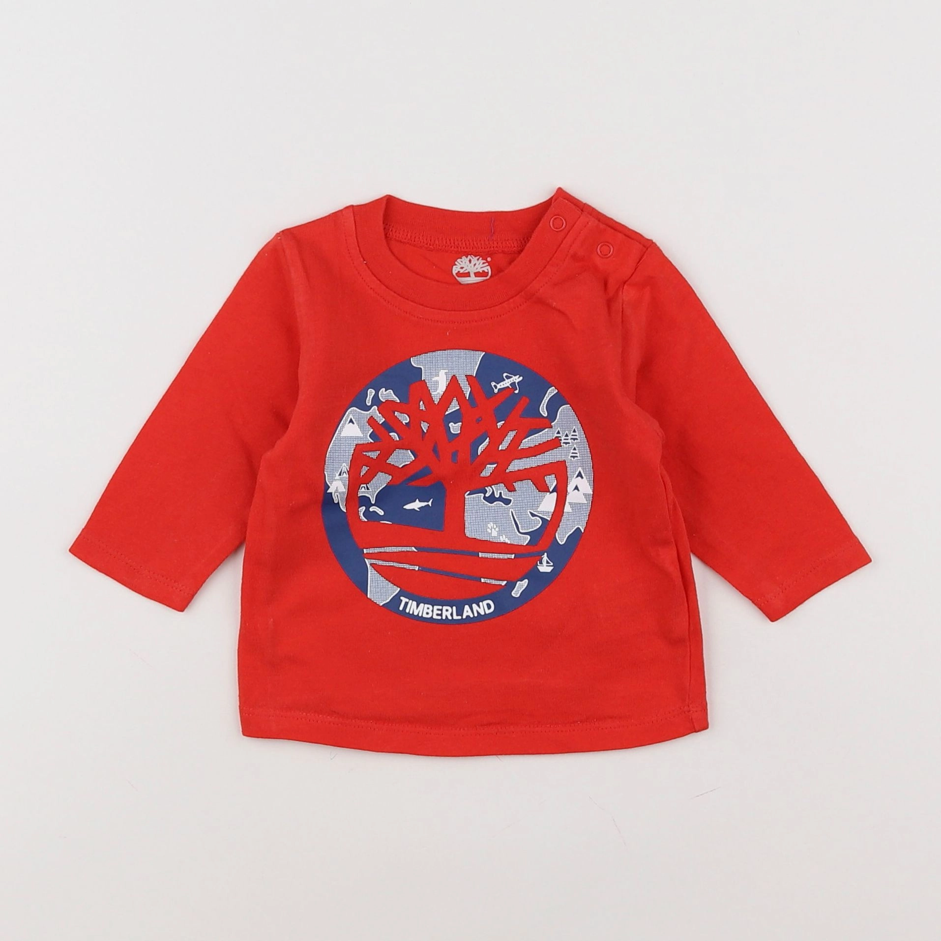 Timberland - tee-shirt rouge - 3 mois