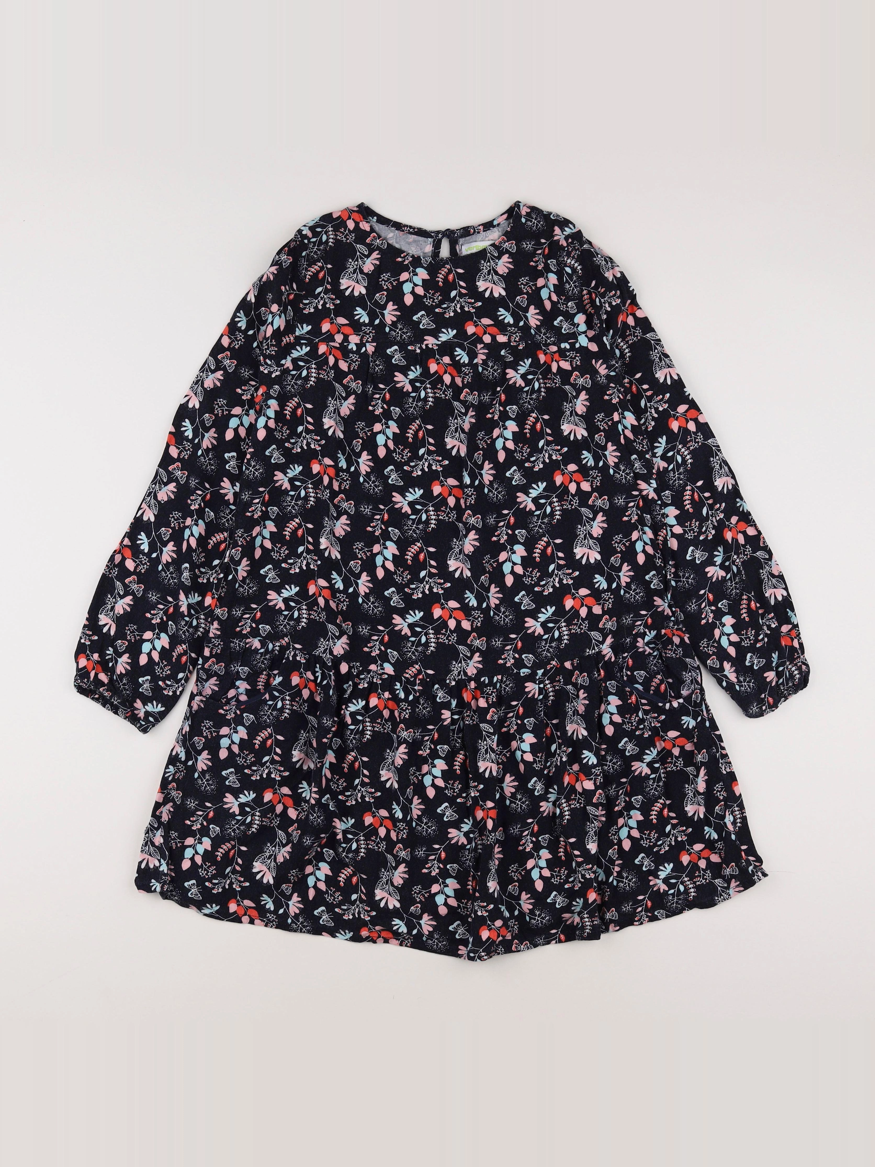 Vertbaudet - robe multicolore - 10 ans