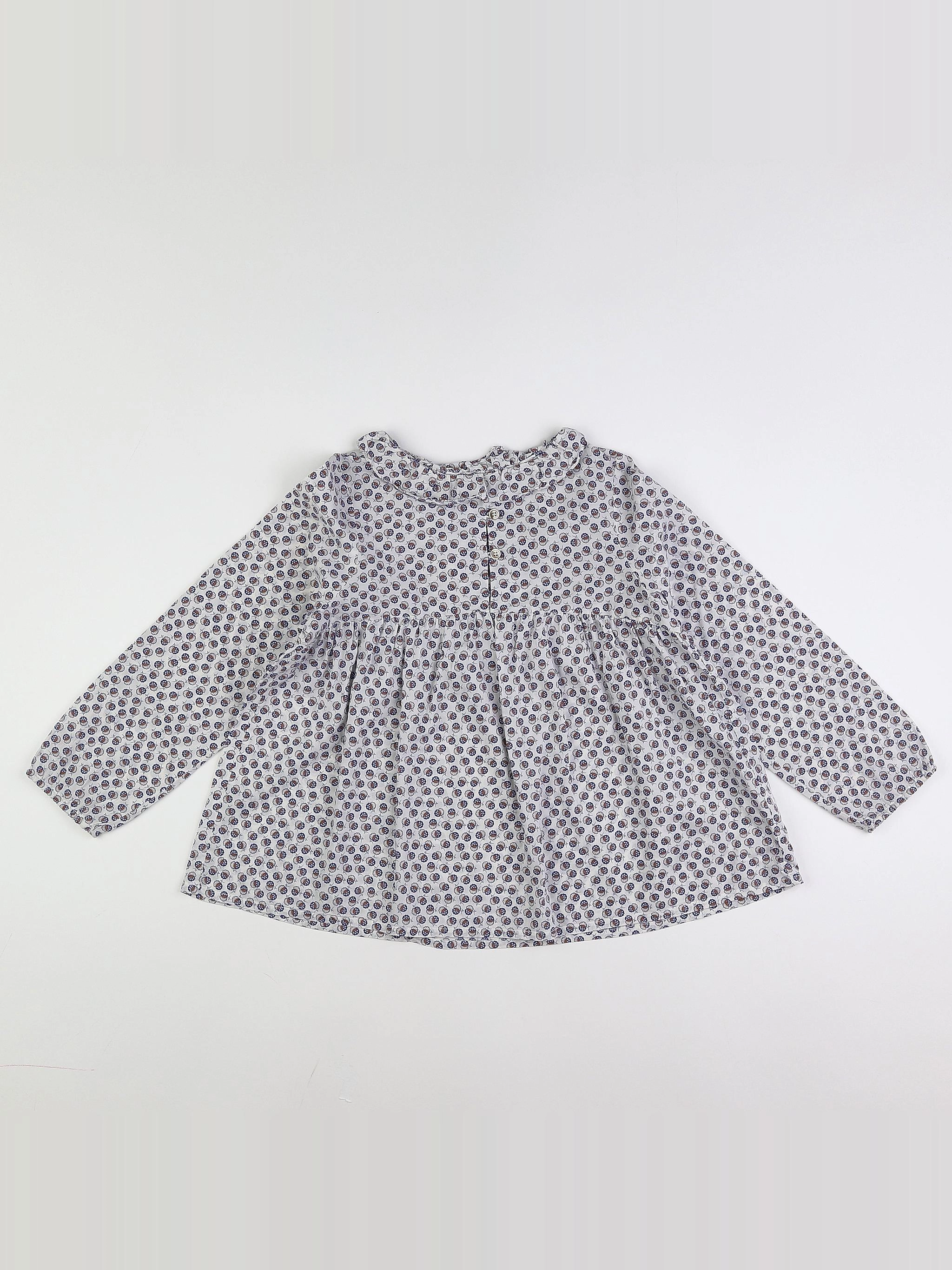 Bonton - blouse blanc - 8 ans