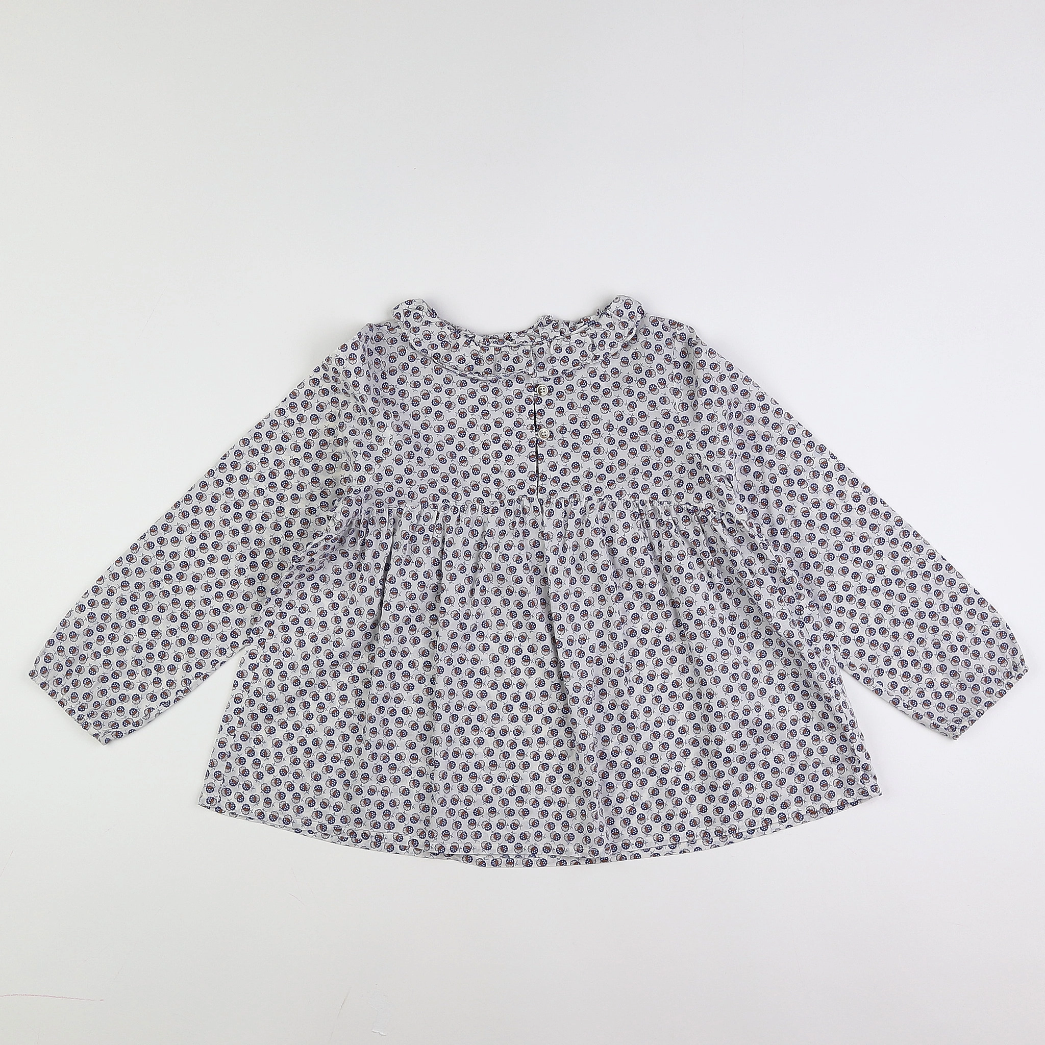 Bonton - blouse blanc - 8 ans