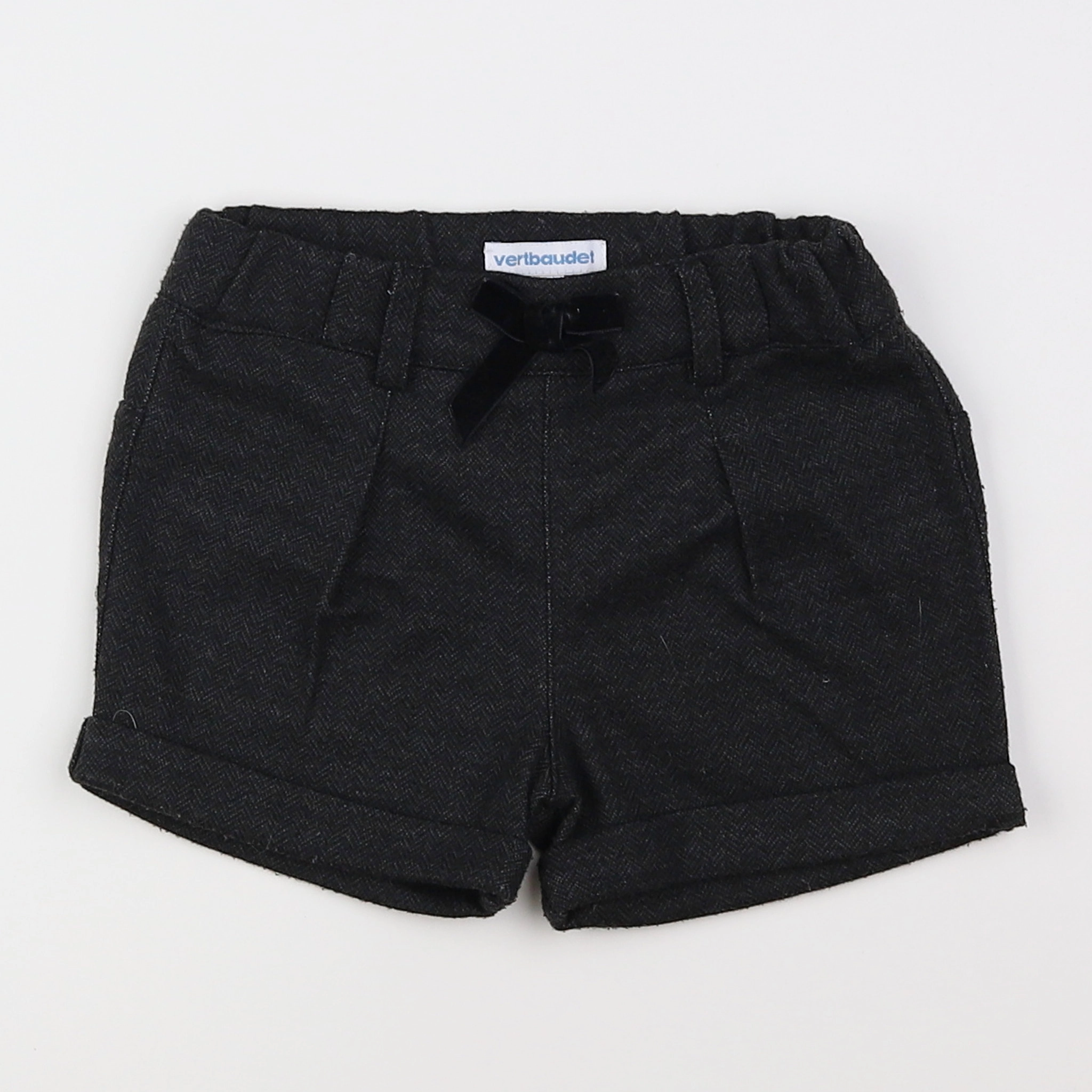 Vertbaudet - short gris - 18 mois