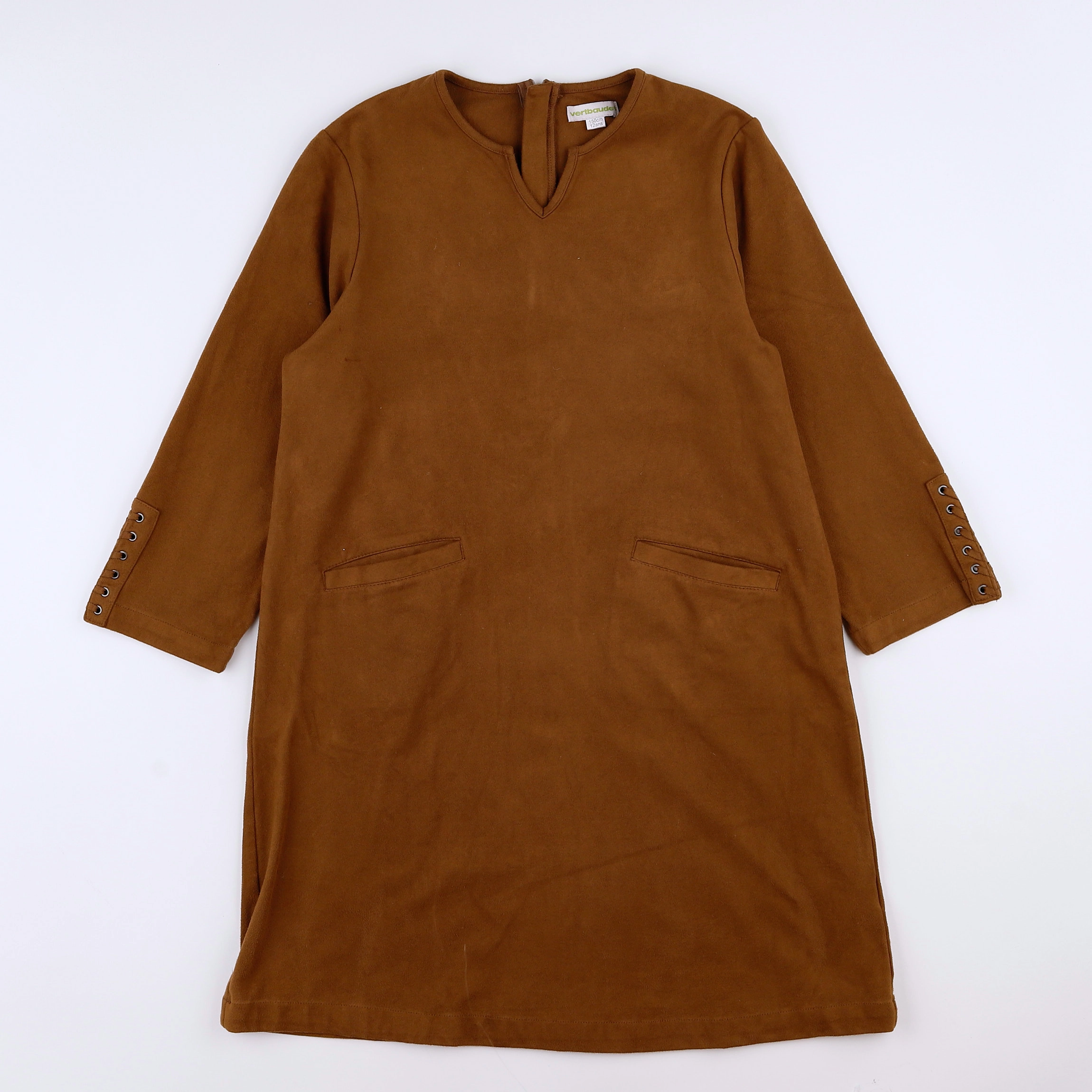 Vertbaudet - robe marron - 12 ans