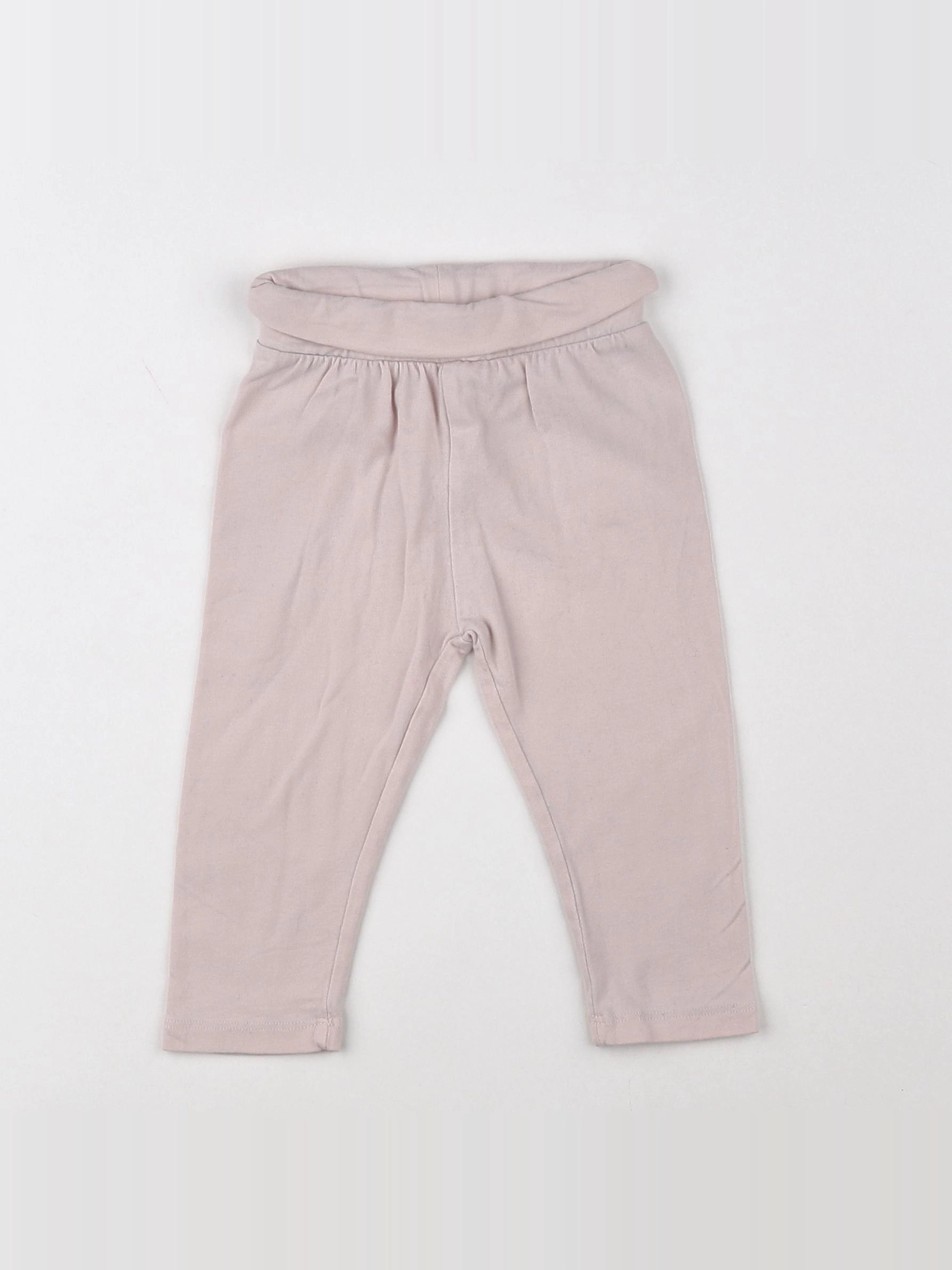 Vertbaudet - legging rose - 12 mois