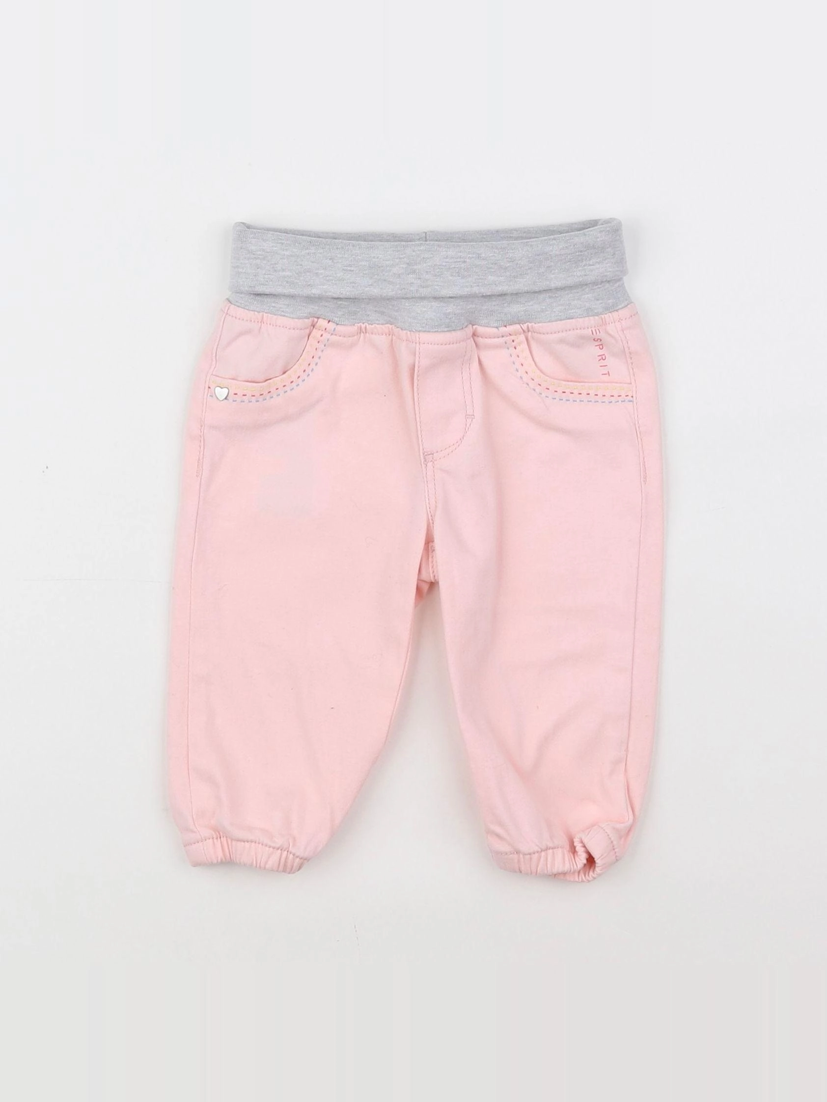 Esprit - pantalon rose - 6 mois