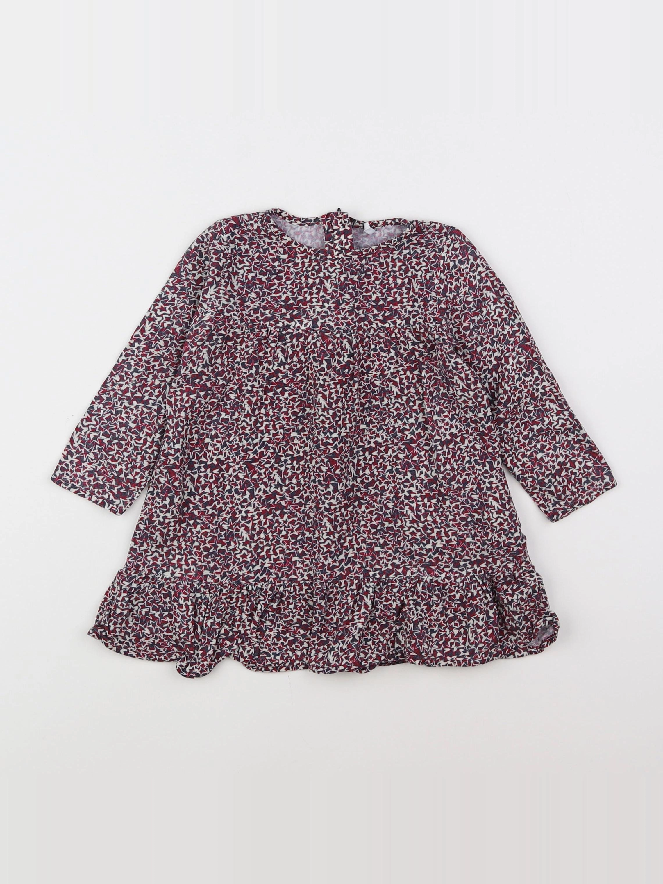 IKKS - robe violet - 18 mois