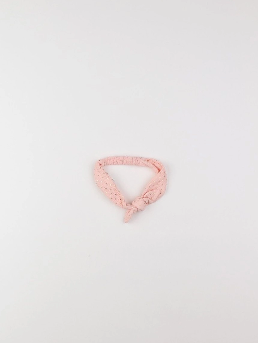 Vertbaudet - bandeau rose - 12/18 mois