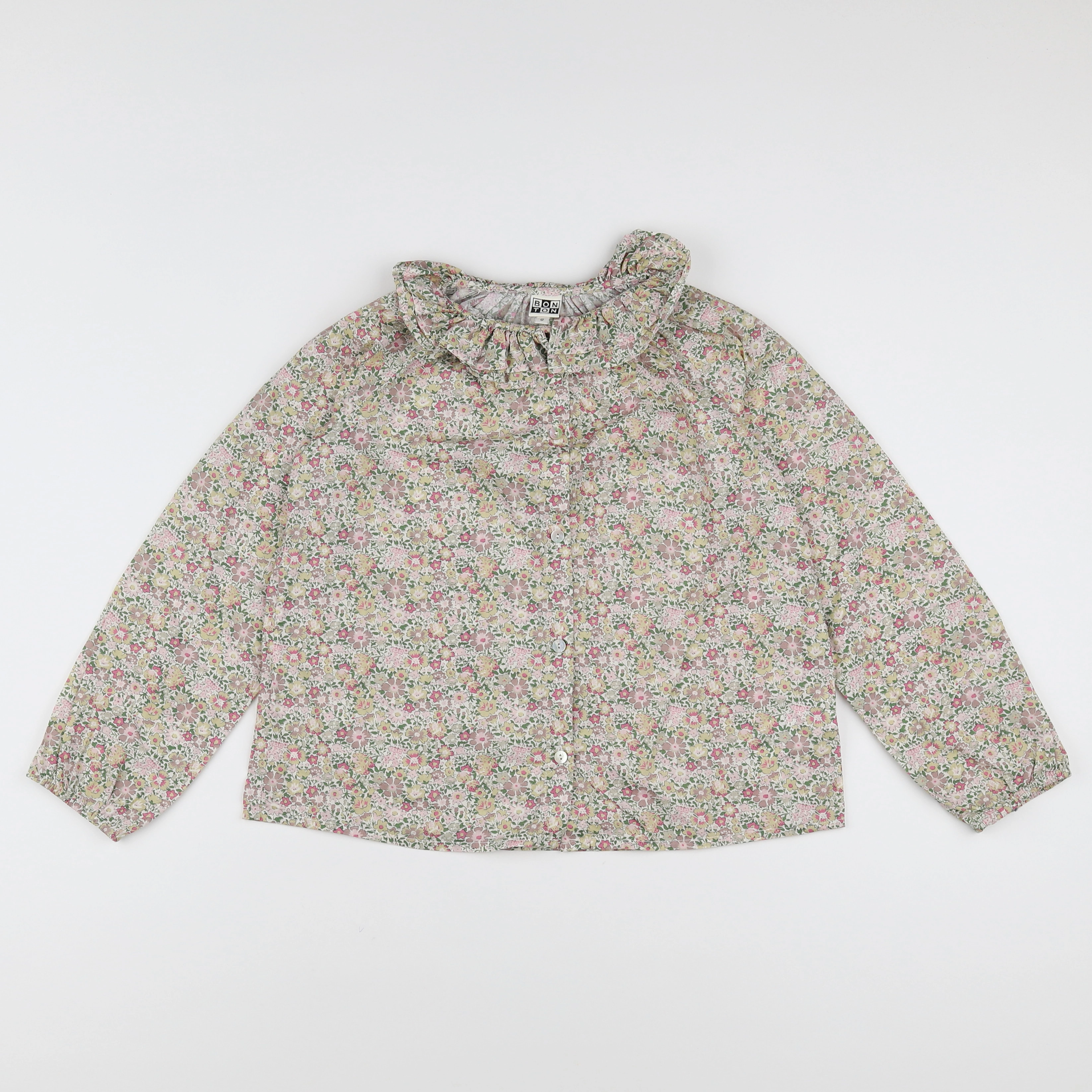 Bonton - blouse multicolore - 8 ans