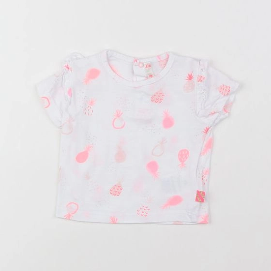 Billie Blush - tee-shirt blanc - 3 mois