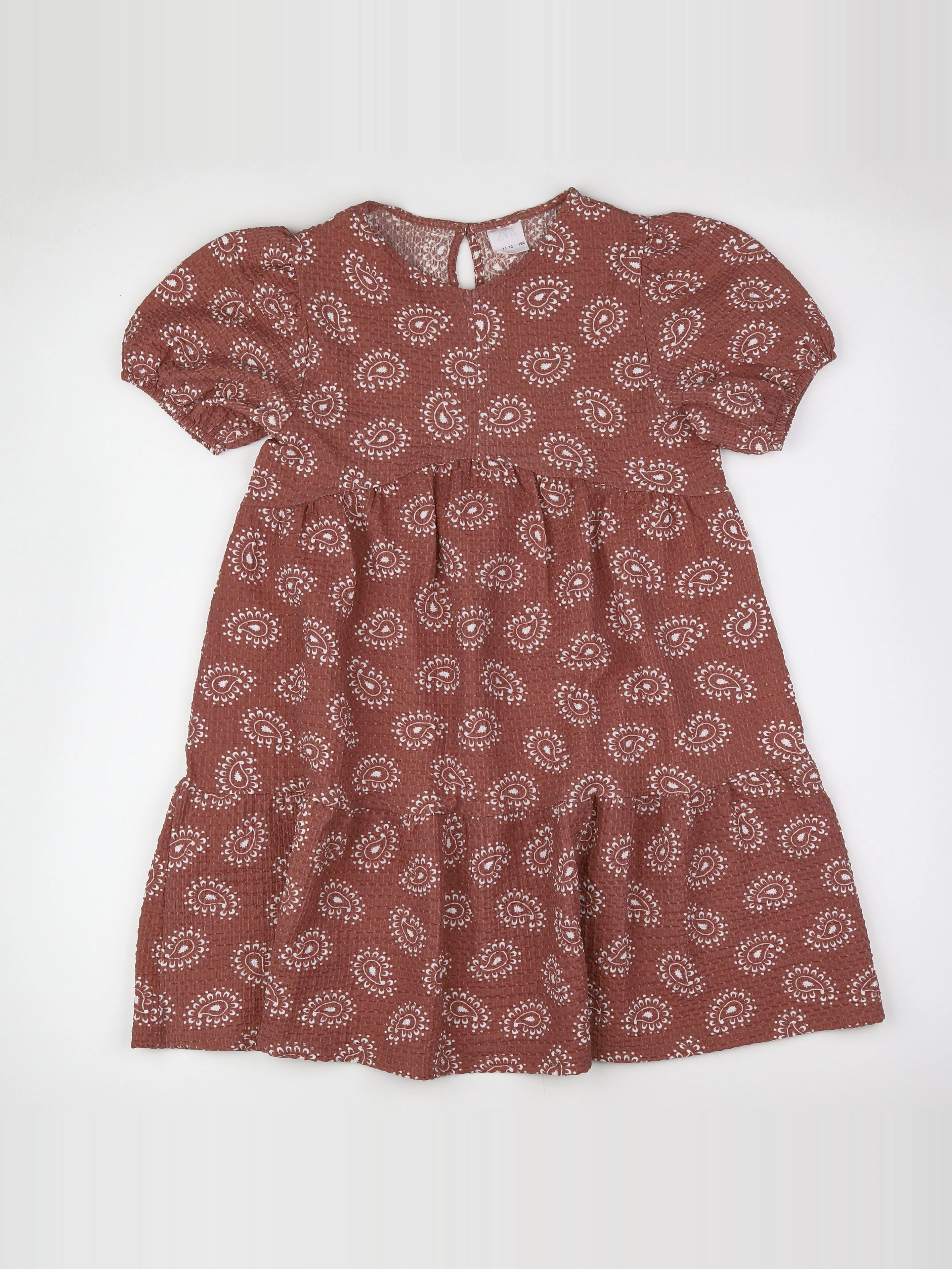 Zara - robe rose - 11/12 ans