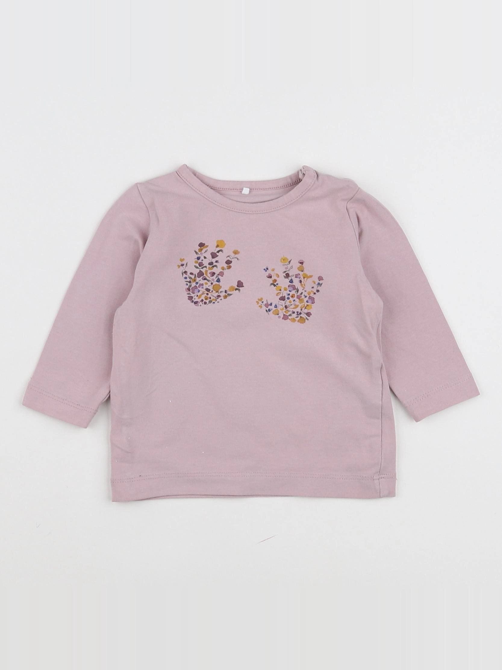 Name it - tee-shirt rose - 1/3 mois