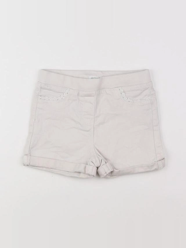 Vertbaudet - short gris - 7 ans