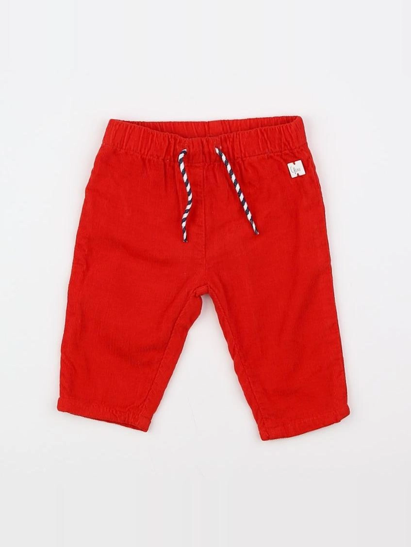 Carrément Beau - pantalon rouge - 6 mois