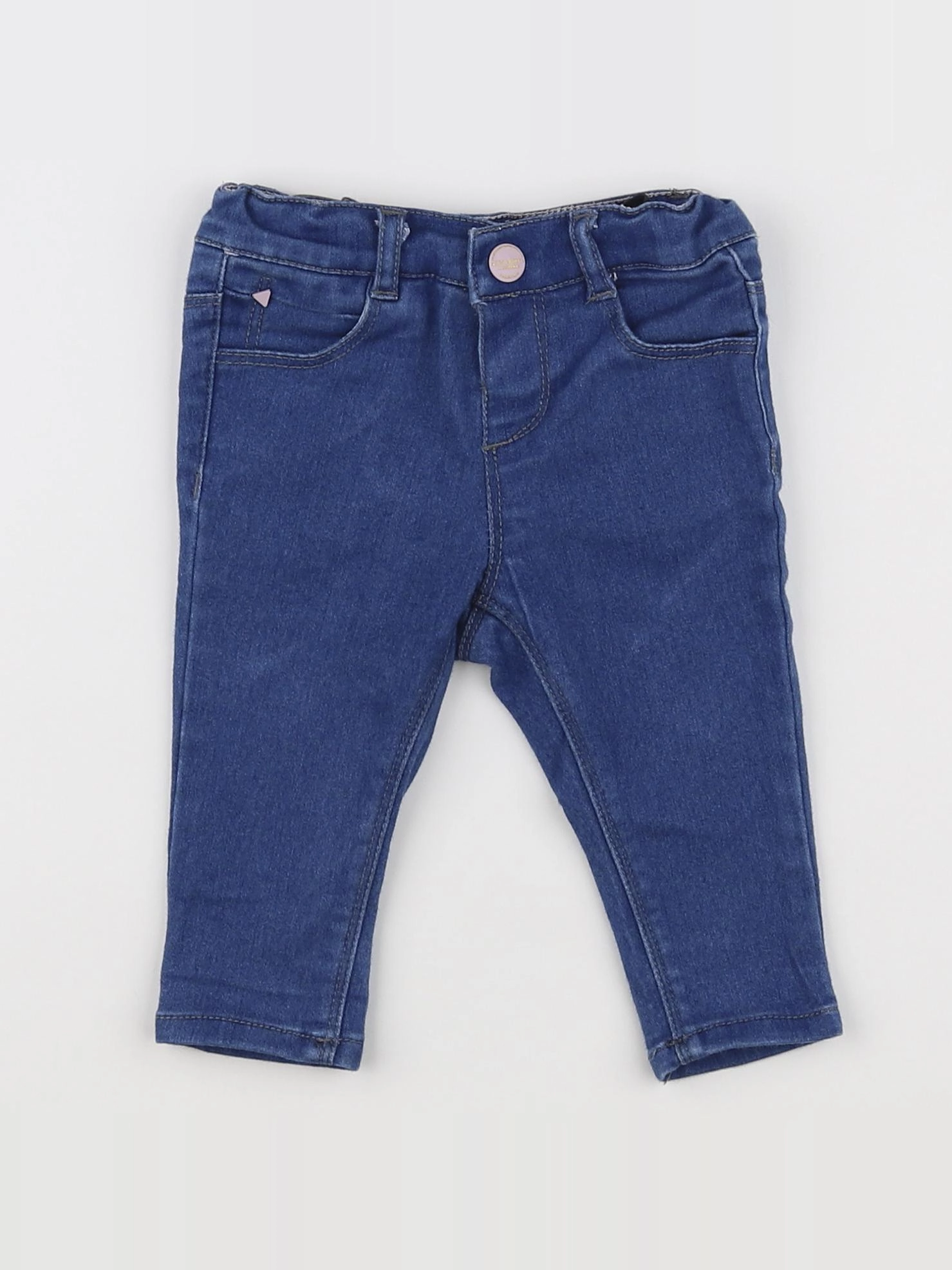 Zara - pantalon bleu - 3/6 mois